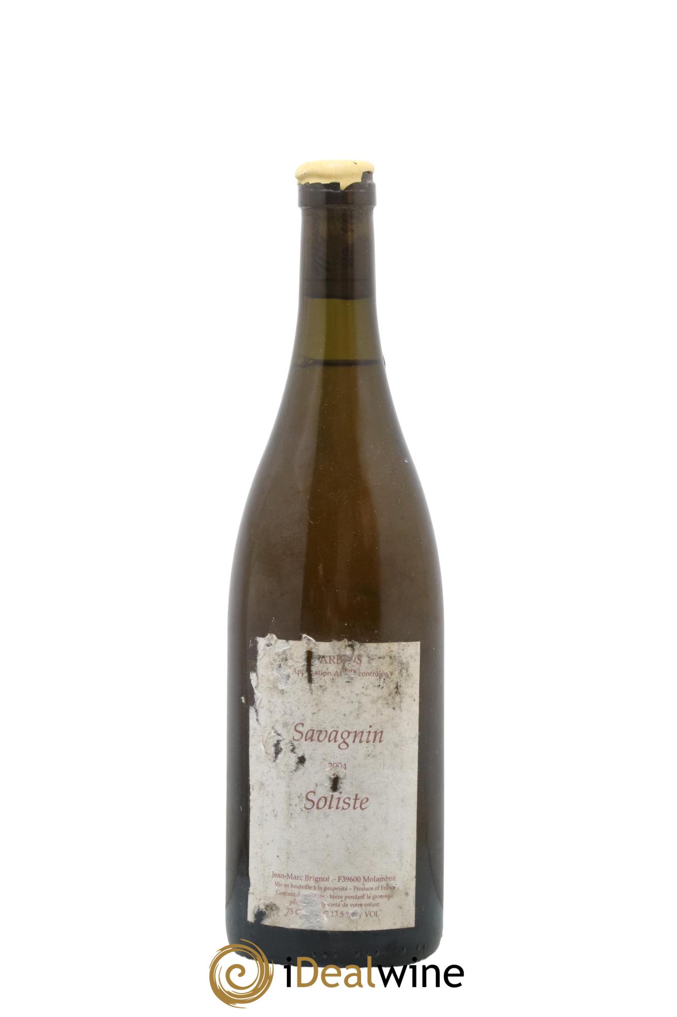 Arbois Savagnin Soliste Jean Marc Brignot 2004 - Lot de 1 bouteille - 0