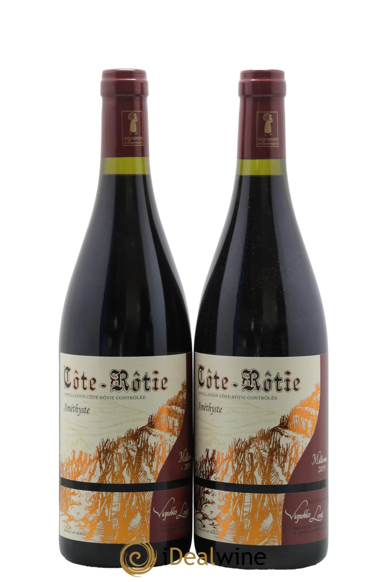 Côte-Rôtie Améthyste Vignobles Levet 2019 - Lotto di 2 bottiglie - 0