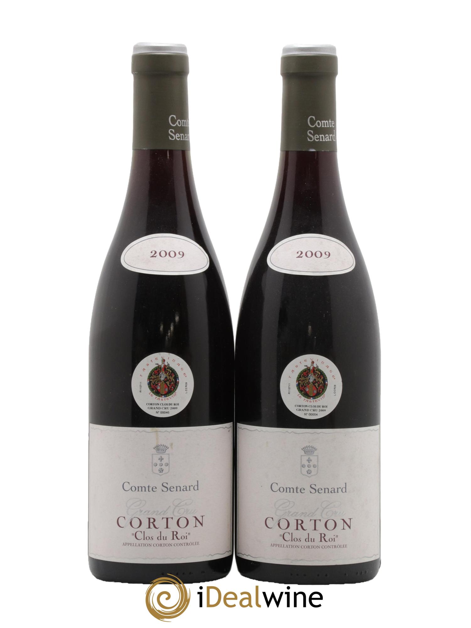 Corton Clos du Roi Comte Senard 2009 - Lot de 2 bouteilles - 0