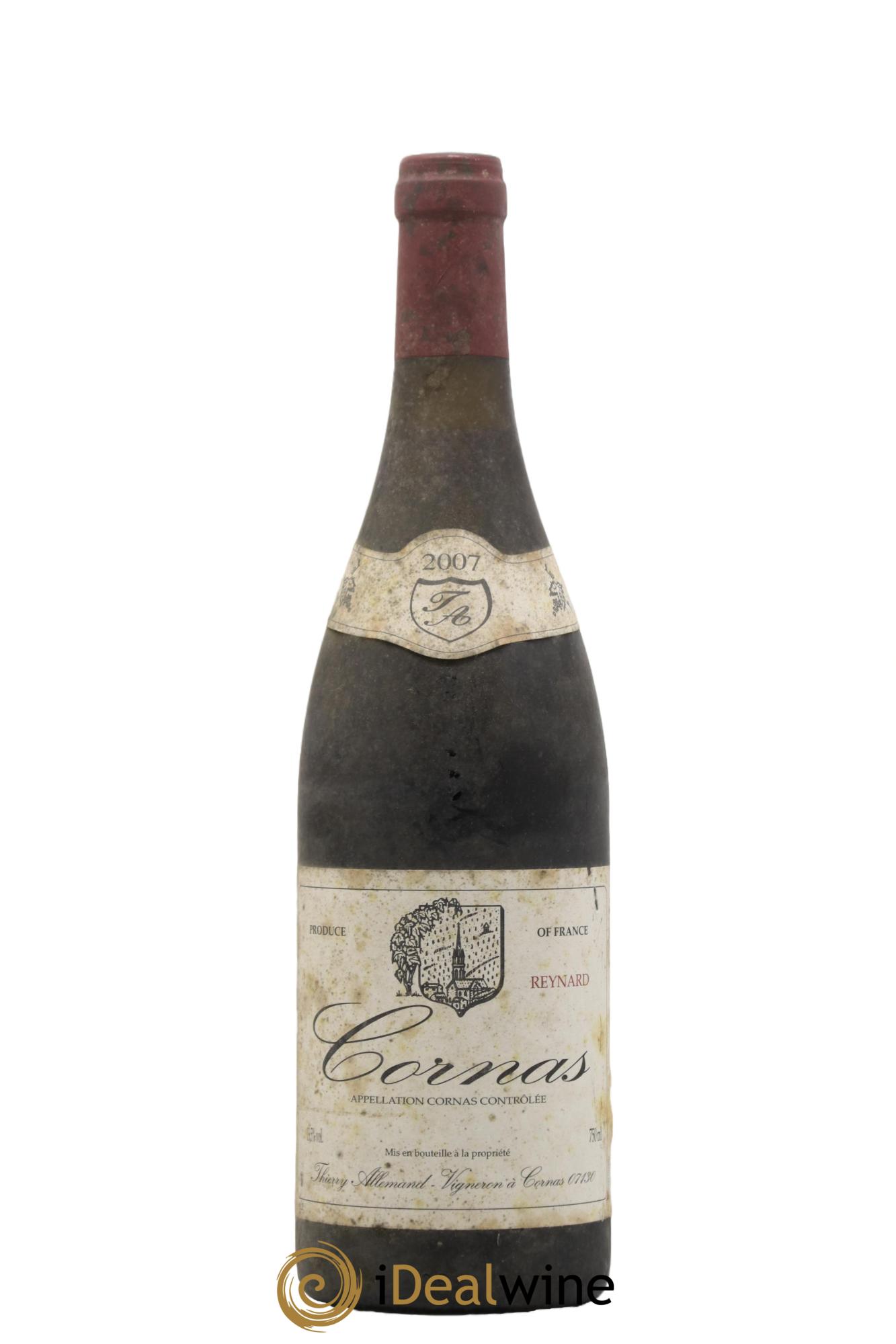 Cornas Reynard Thierry Allemand 2007 - Posten von 1 Flasche - 0