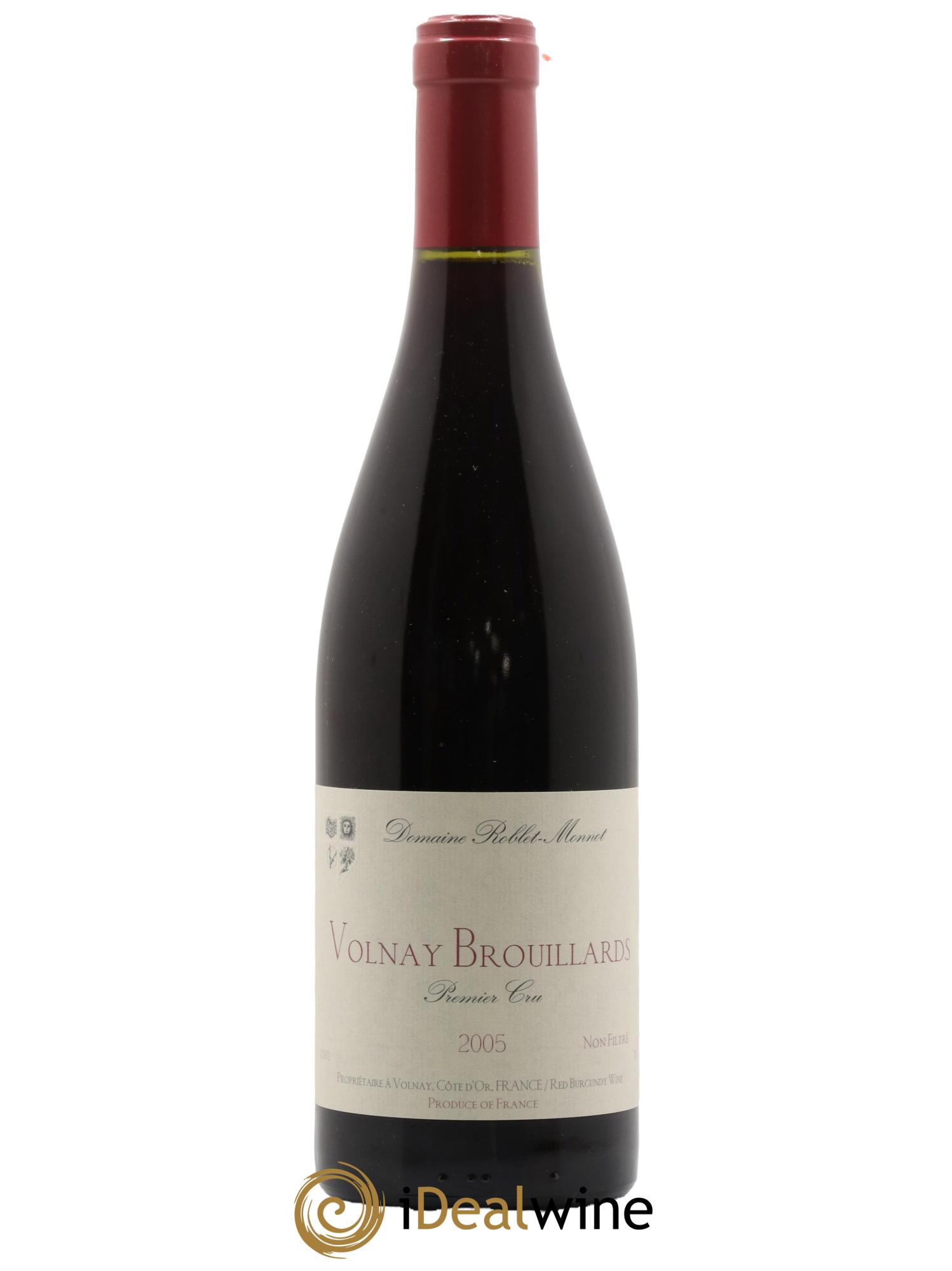 Volnay 1er Cru Brouillards Roblet-Monnot (Domaine)  2005 - Lotto di 1 bottiglia - 0