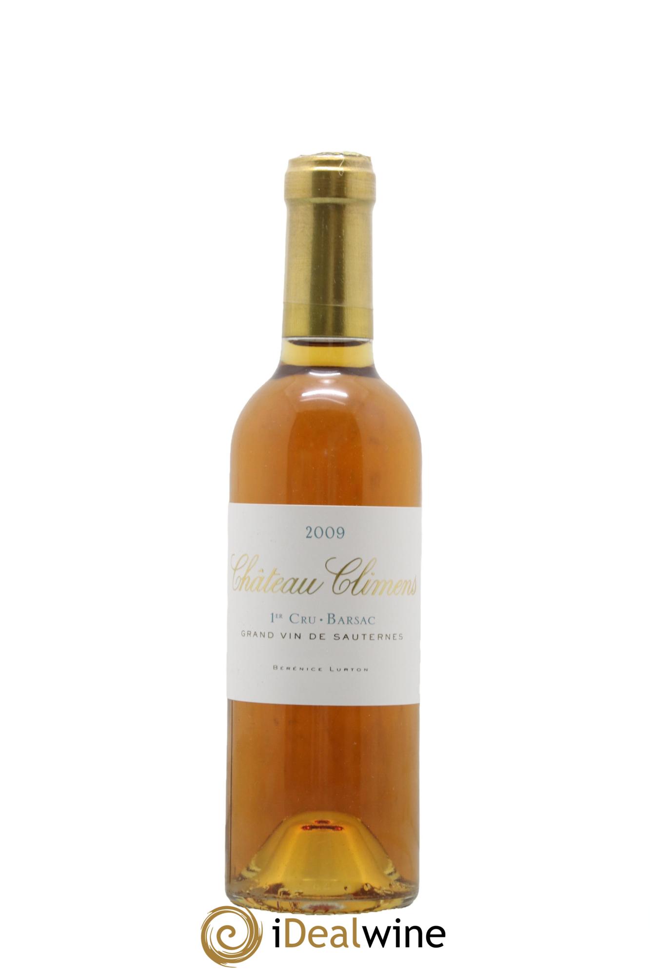 Château Climens 1er Grand Cru Classé 2009 - Lotto di 1 mezza bottiglia - 0