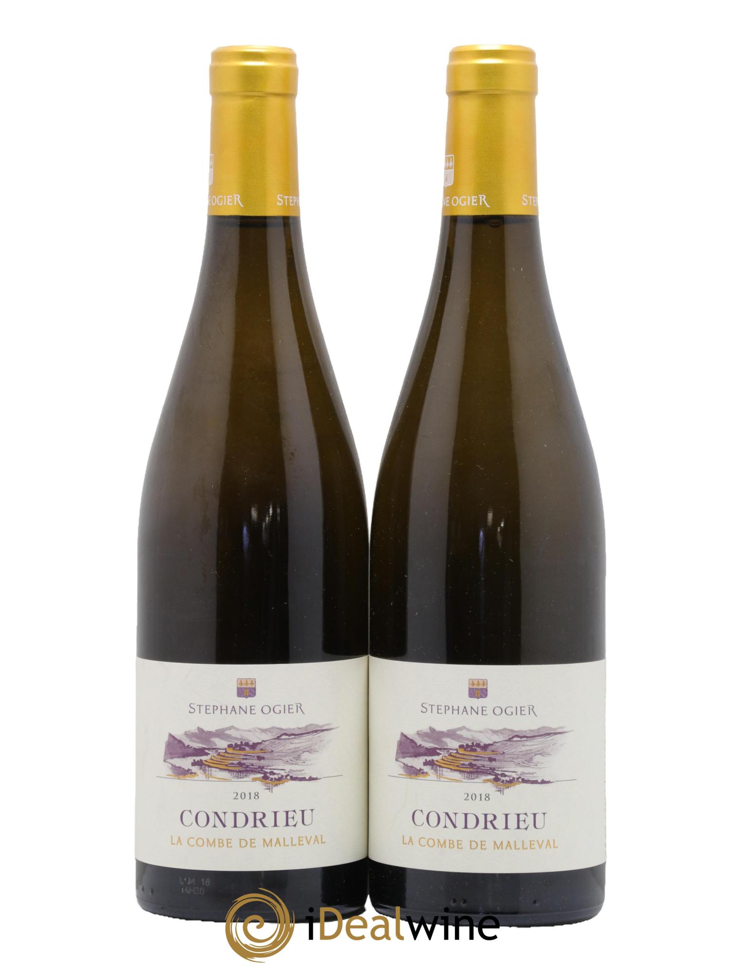 Condrieu La Combe de Malleval Stéphane Ogier 2018 - Lot de 2 bouteilles - 0