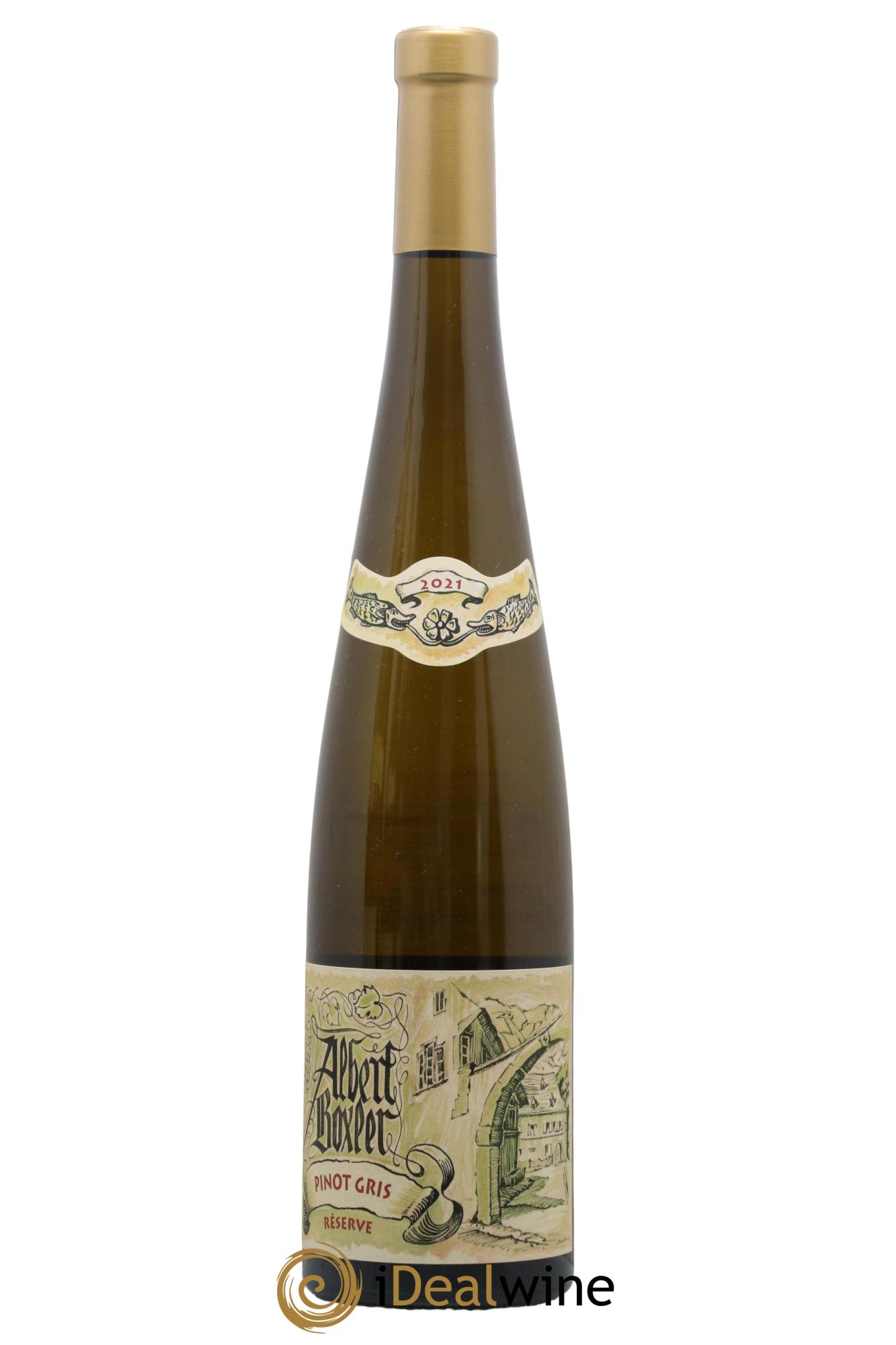 Alsace Pinot Gris Réserve Albert Boxler 2021 - Lot de 1 bouteille - 0