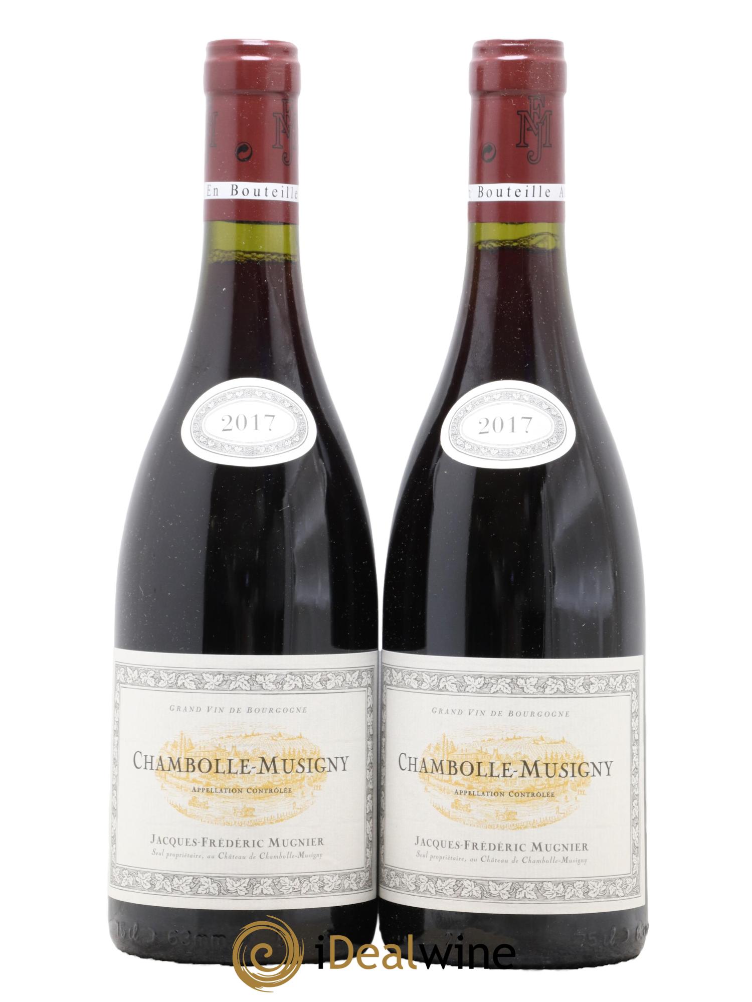 Chambolle-Musigny Jacques-Frédéric Mugnier 2017 - Lot de 2 bouteilles - 0