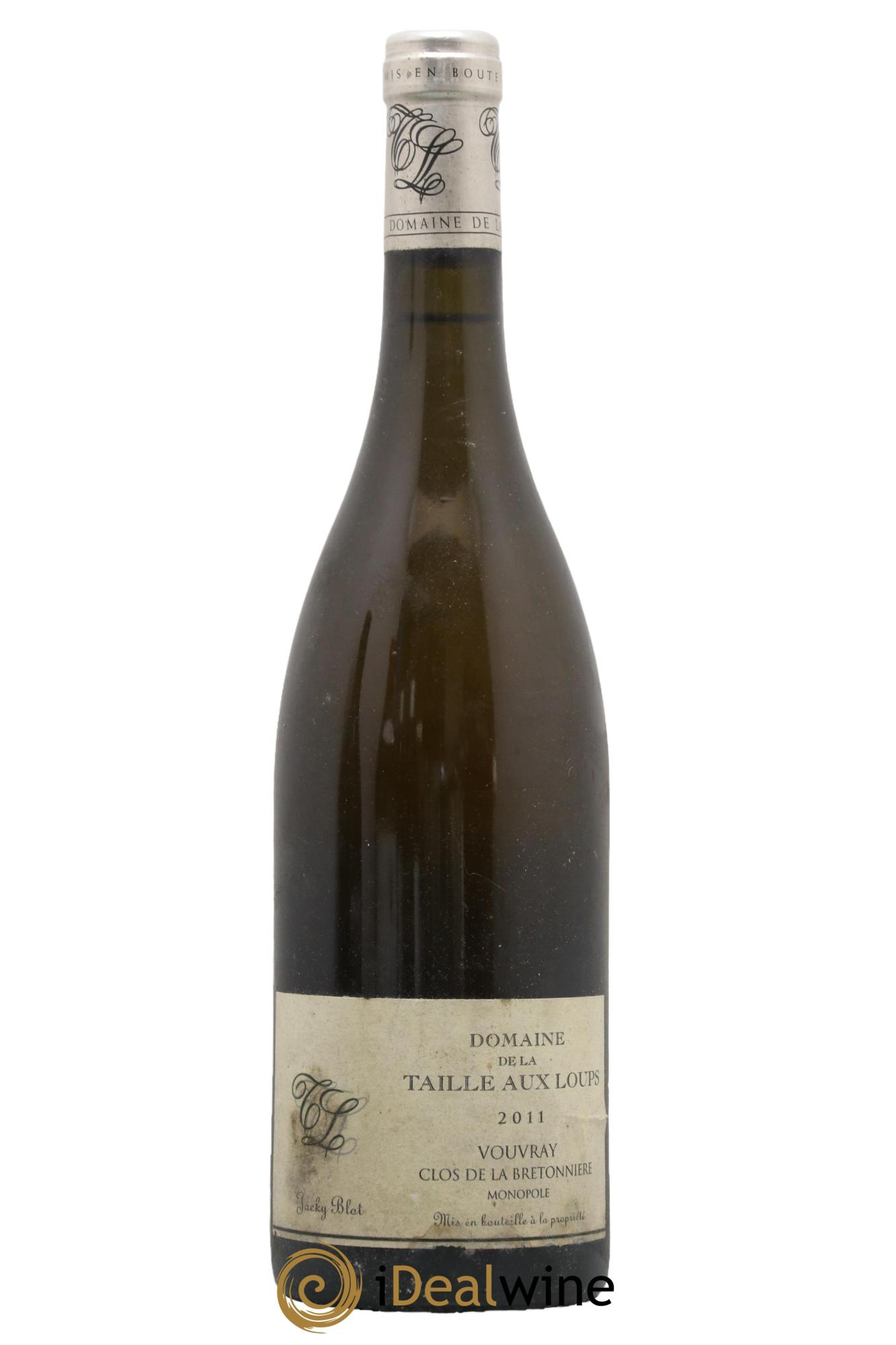 Vouvray Clos de la Bretonnière La Taille aux Loups 2011 - Lot of 1 bottle - 0