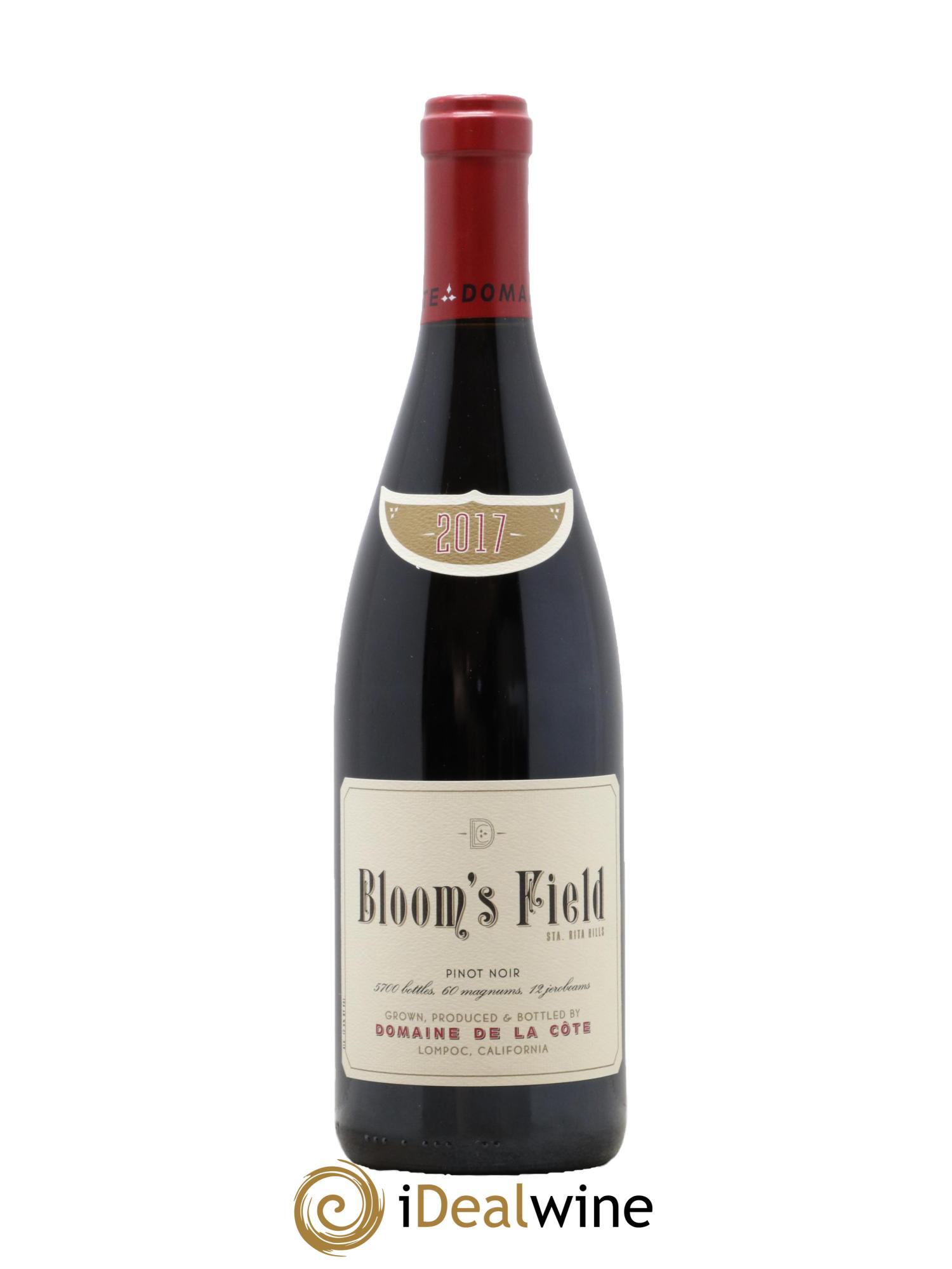 Santa Rita Hills Bloom's Field Pinot noir Domaine de la Côte - Rajat Parr 2017 - Lotto di 1 bottiglia - 0