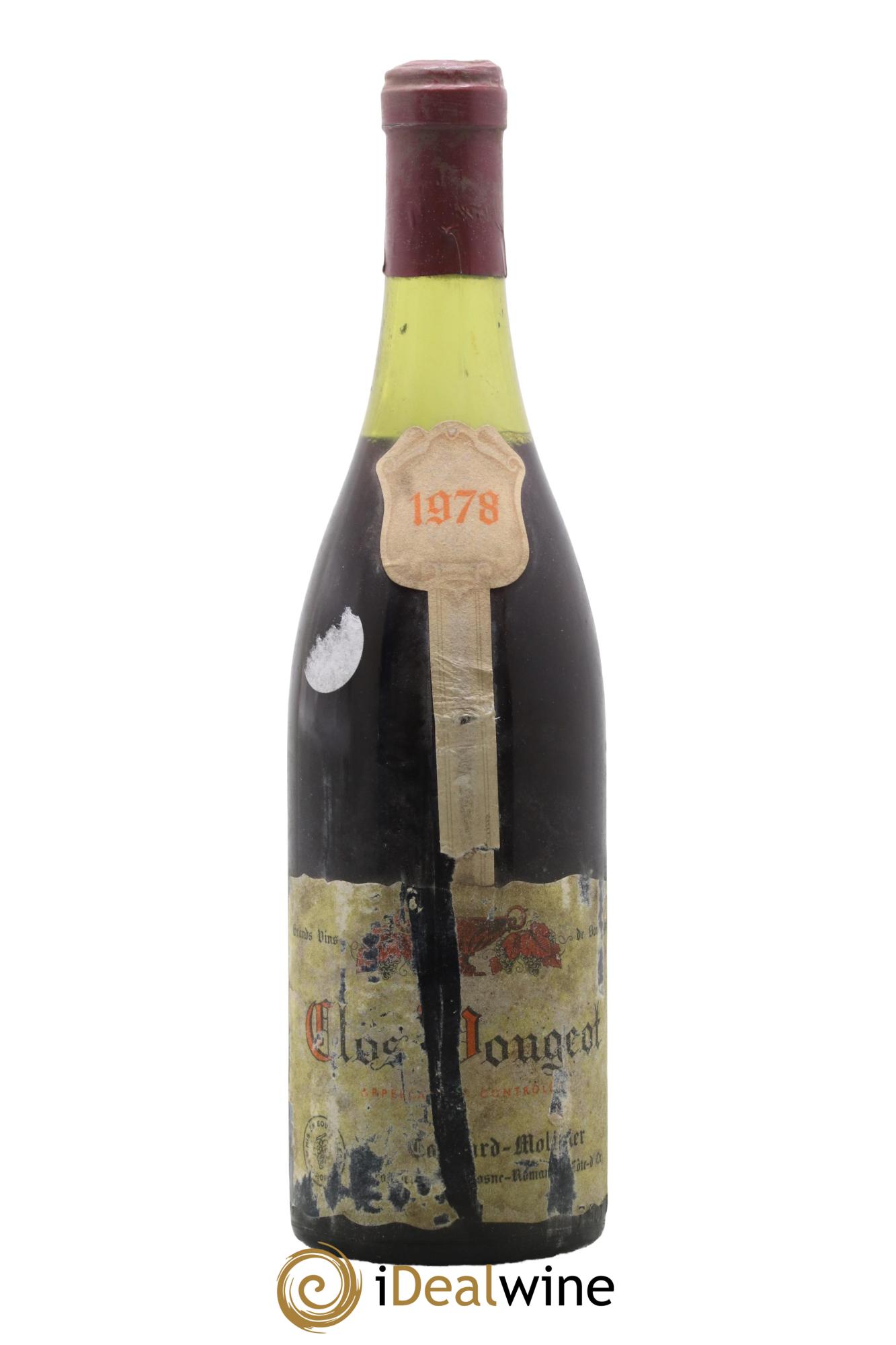 Clos de Vougeot Grand Cru Cathiard-Molinier 1978 - Lot of 1 bottle - 0