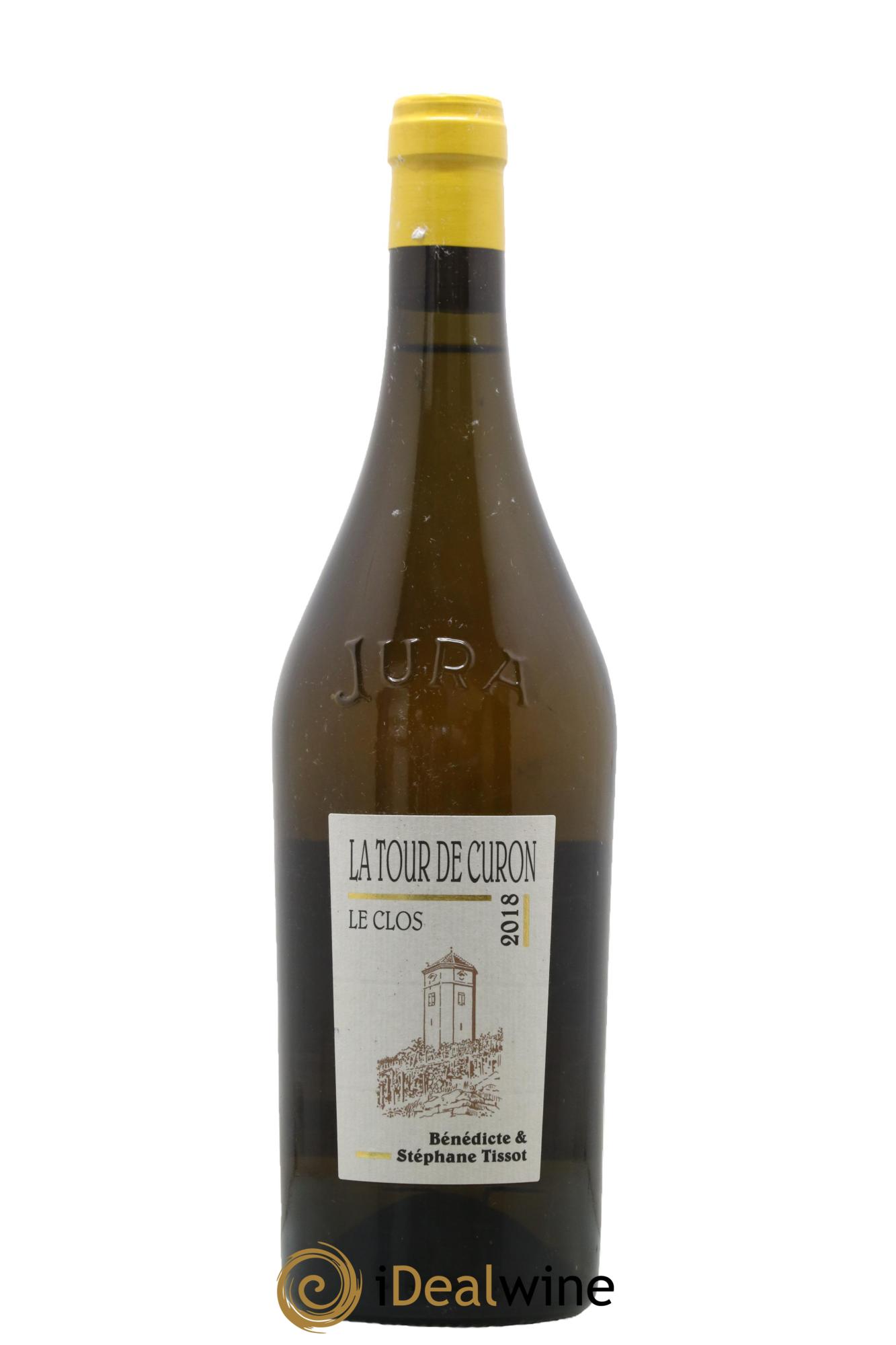 Arbois Chardonnay Le Clos de la Tour de Curon Bénédicte et Stéphane Tissot 2018 - Posten von 1 Flasche - 0