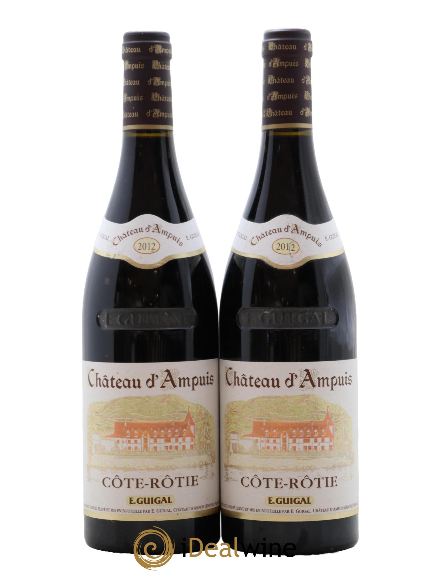 Côte-Rôtie Château d'Ampuis Guigal 2012 - Lot of 2 bottles - 0