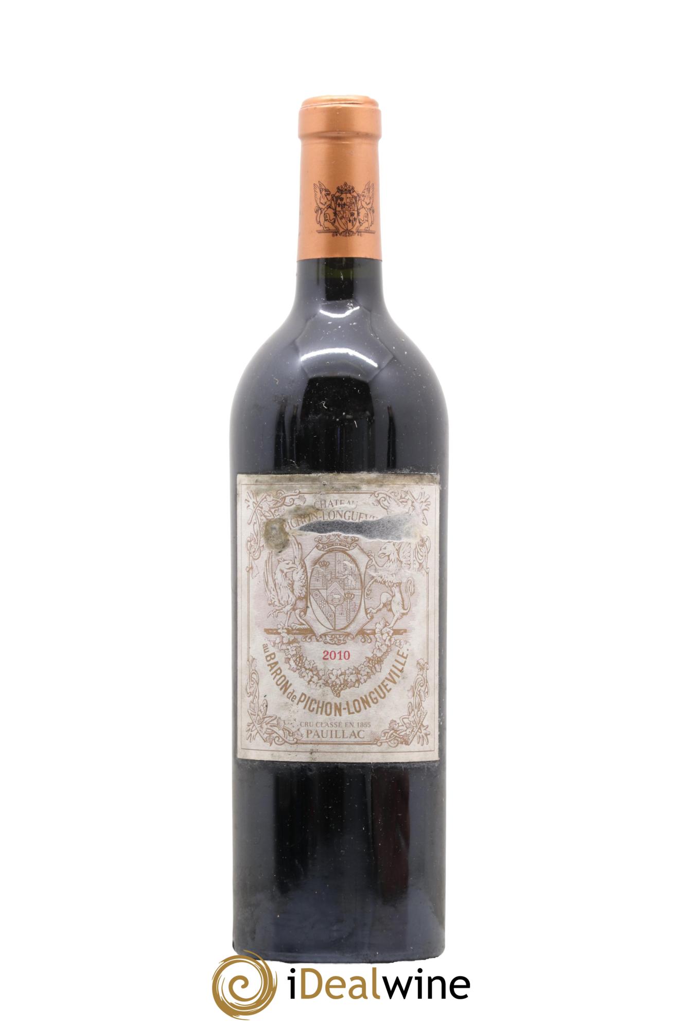 Pichon Longueville Baron 2ème Grand Cru Classé 2010 - Posten von 1 Flasche - 0