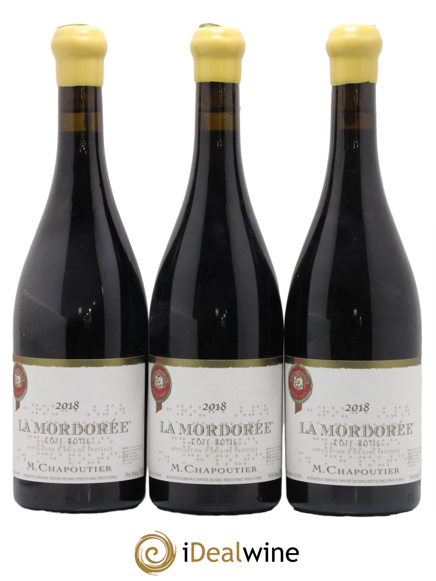 Côte-Rôtie La Mordorée Chapoutier 2018 - Lot de 6 bouteilles - 2