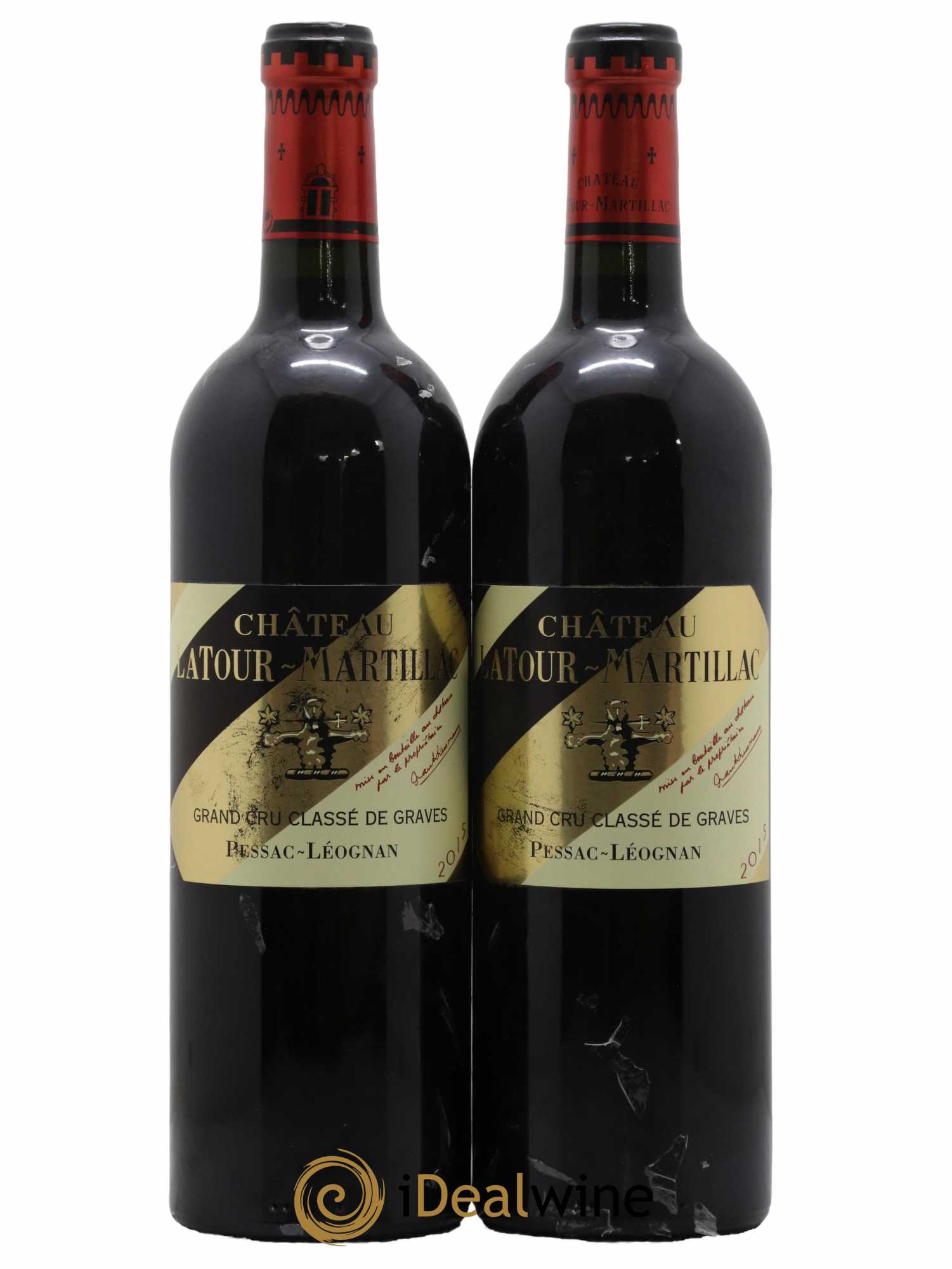 Château Latour-Martillac Cru Classé de Graves 2015 - Lot de 2 bouteilles - 0