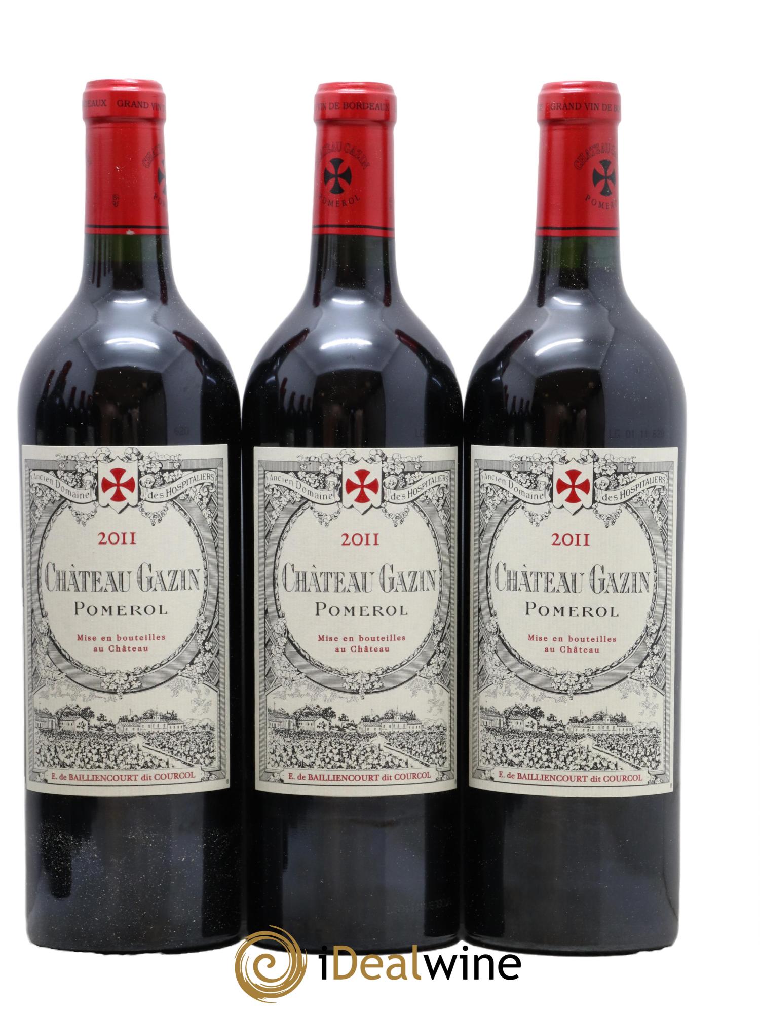 Château Gazin 2011 - Lot of 12 bottles - 2