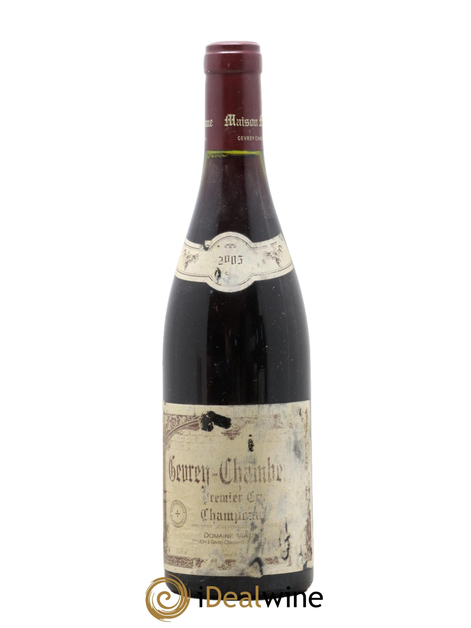 Gevrey-Chambertin 1er Cru Champeaux Maume (Domaine) 2005 - Lot de 1 bouteille - 0