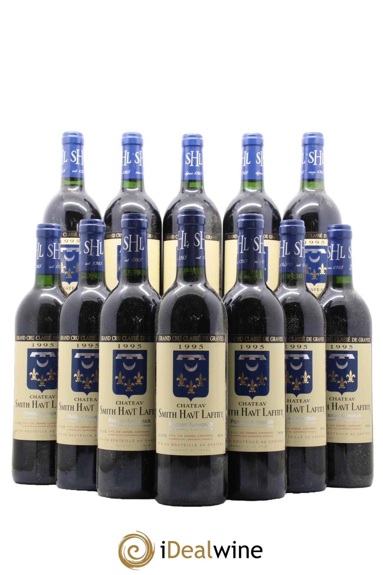 Château Smith Haut Lafitte Cru Classé de Graves 1995 - Lotto di 12 bottiglie - 0