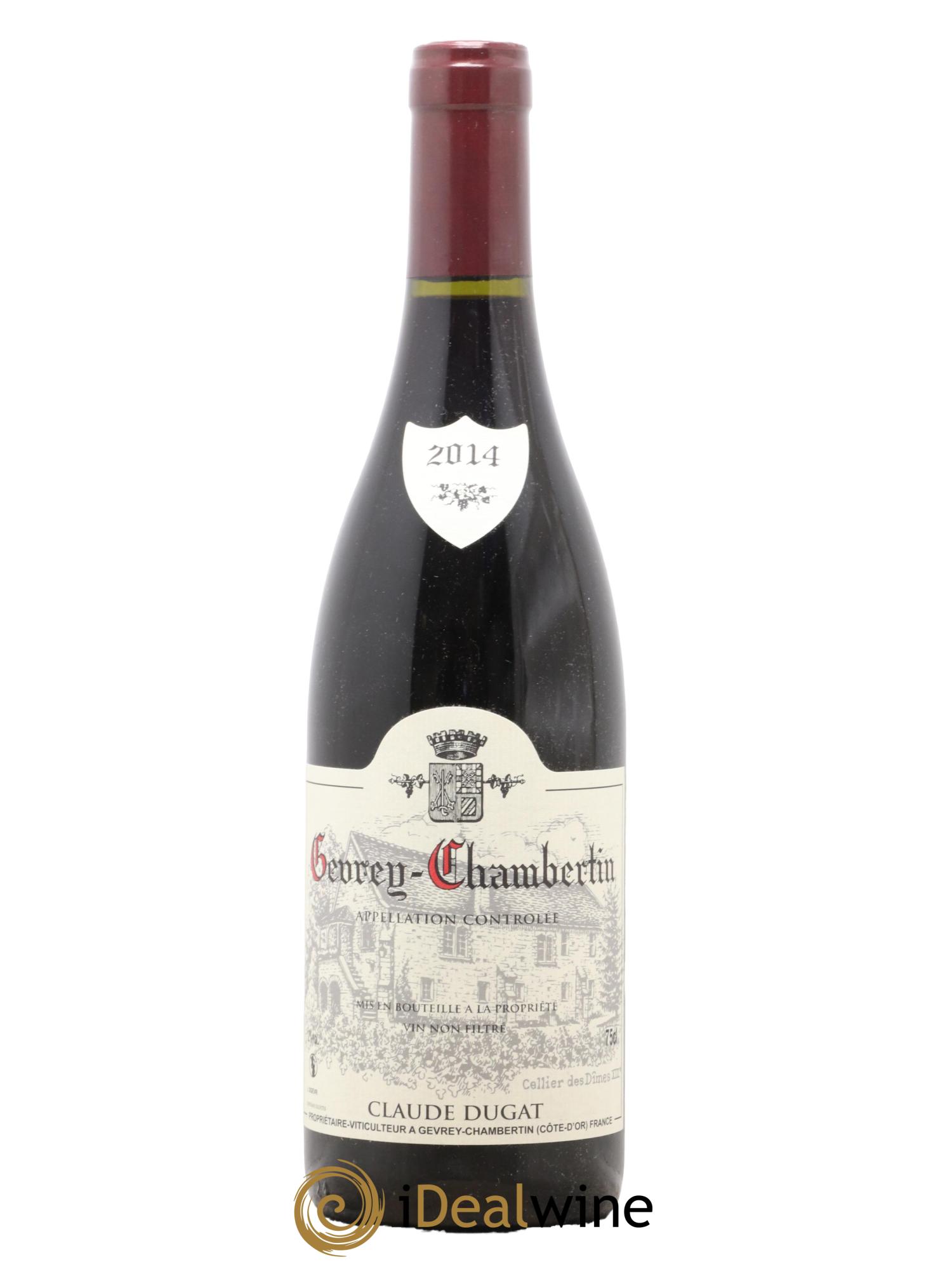 Gevrey-Chambertin Claude Dugat 2014 - Posten von 1 Flasche - 0