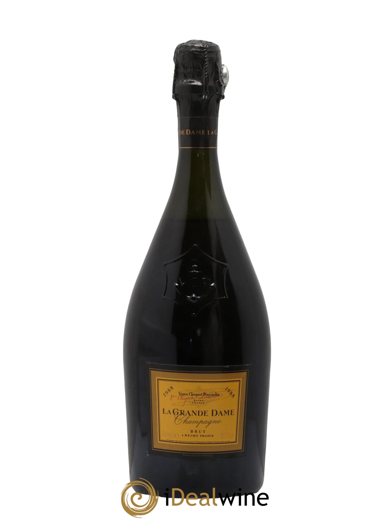 La Grande Dame Veuve Clicquot Ponsardin  1988 - Lotto di 1 bottiglia - 0