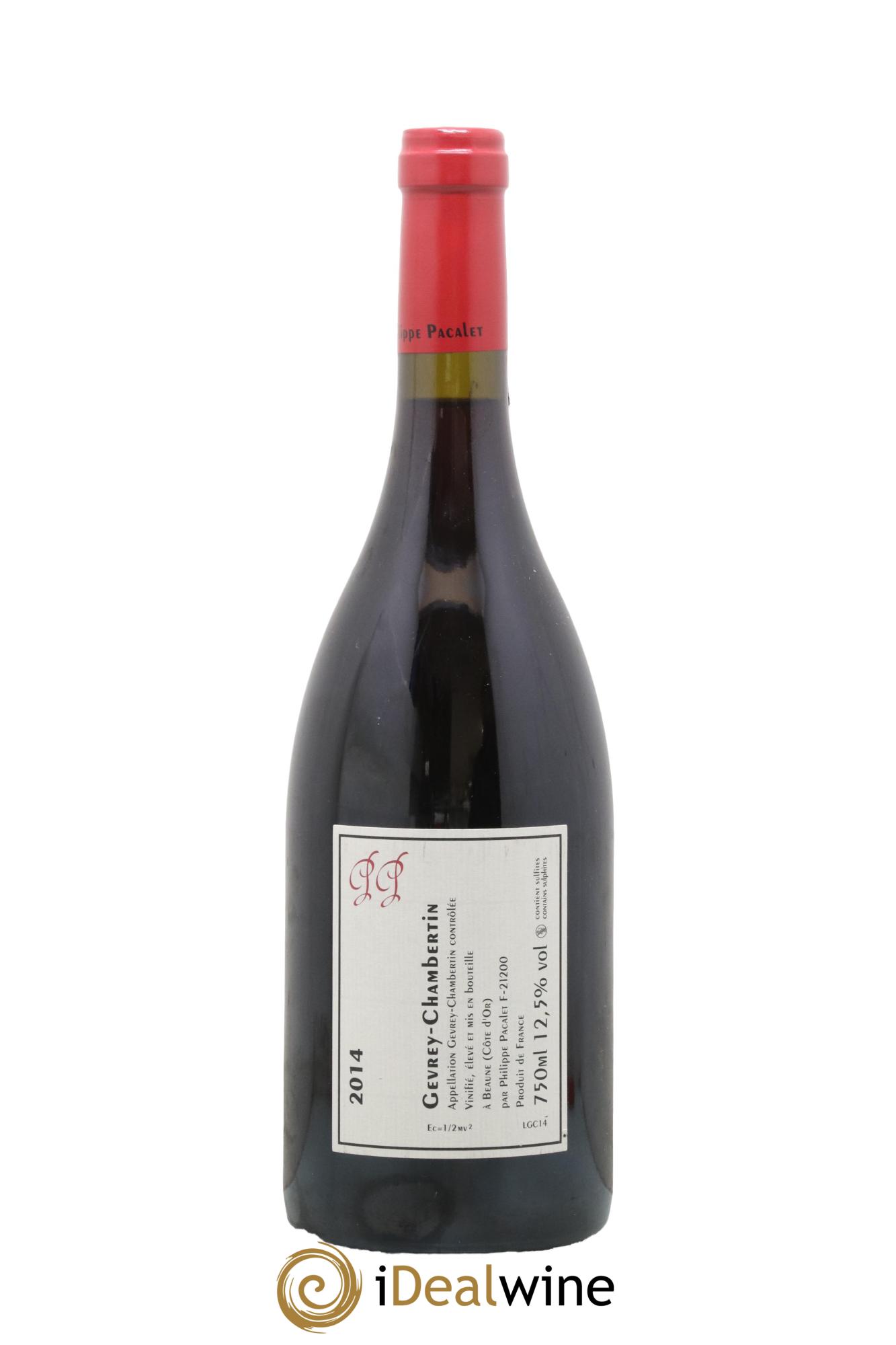 Gevrey-Chambertin Philippe Pacalet 2014 - Posten von 1 Flasche - 1