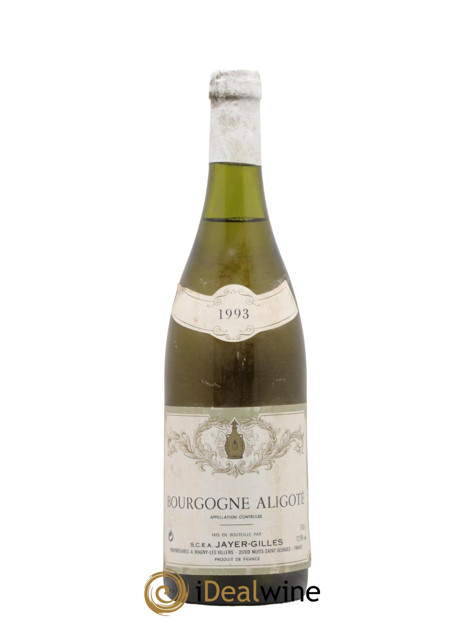 Bourgogne Aligote Jayer-Gilles 1993 - Lot of 1 bottle - 0