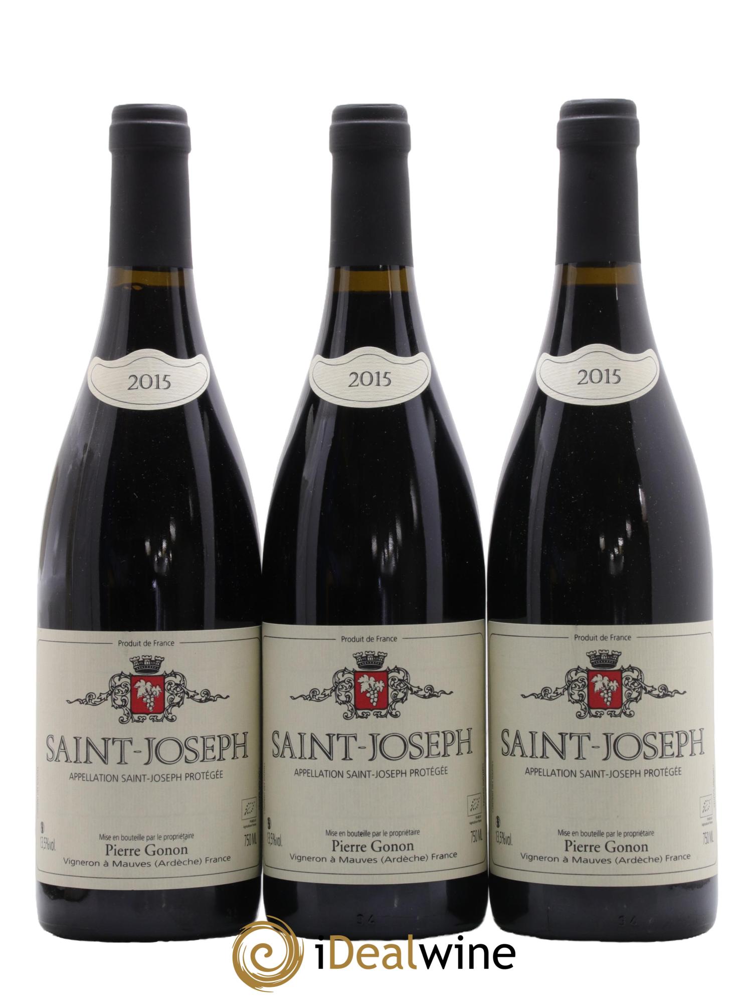 Saint-Joseph Gonon (Domaine) 2015 - Posten von 3 Flaschen - 0