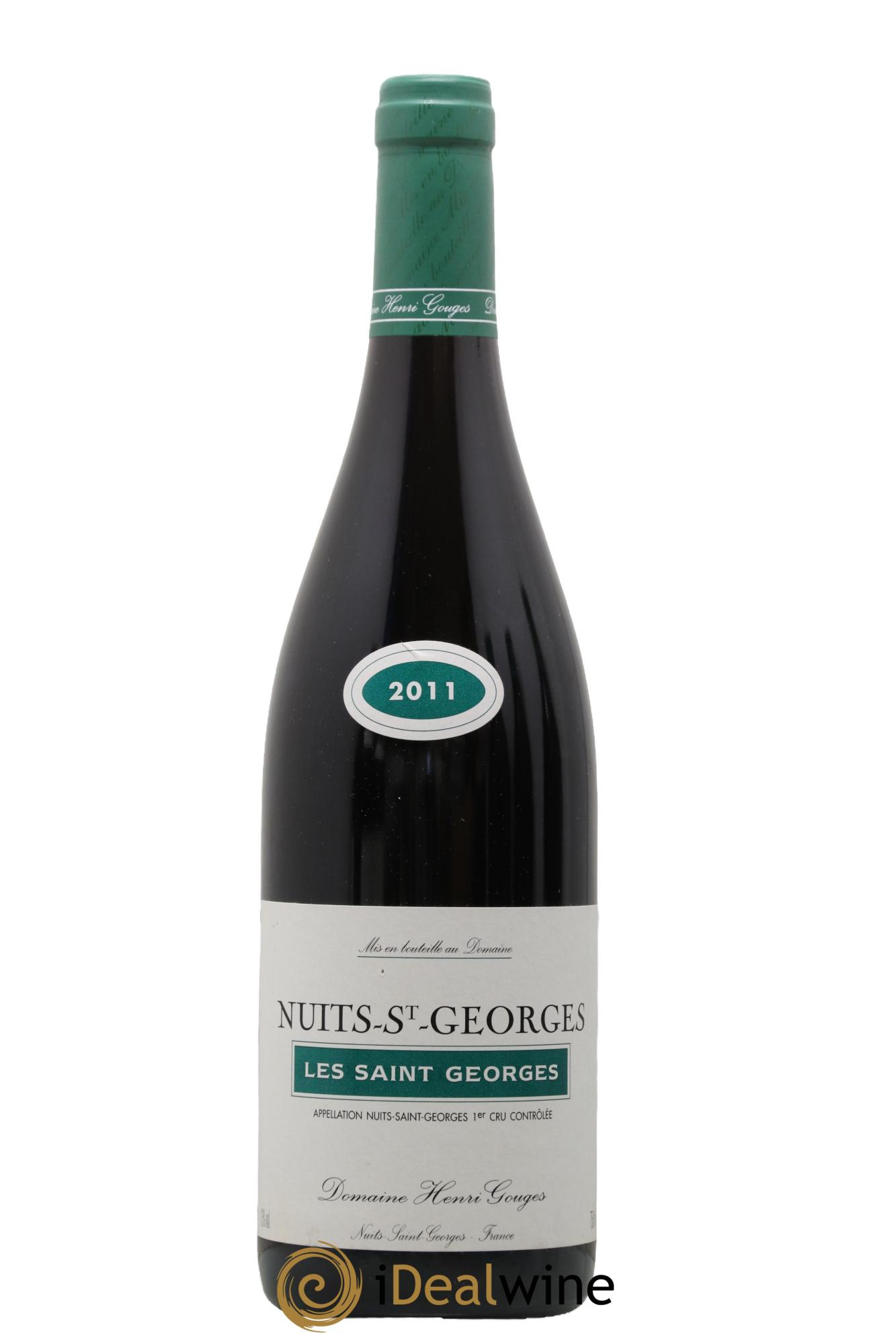 Nuits Saint-Georges 1er Cru Les Saints Georges Henri Gouges 2011 - Lot de 1 bouteille - 0