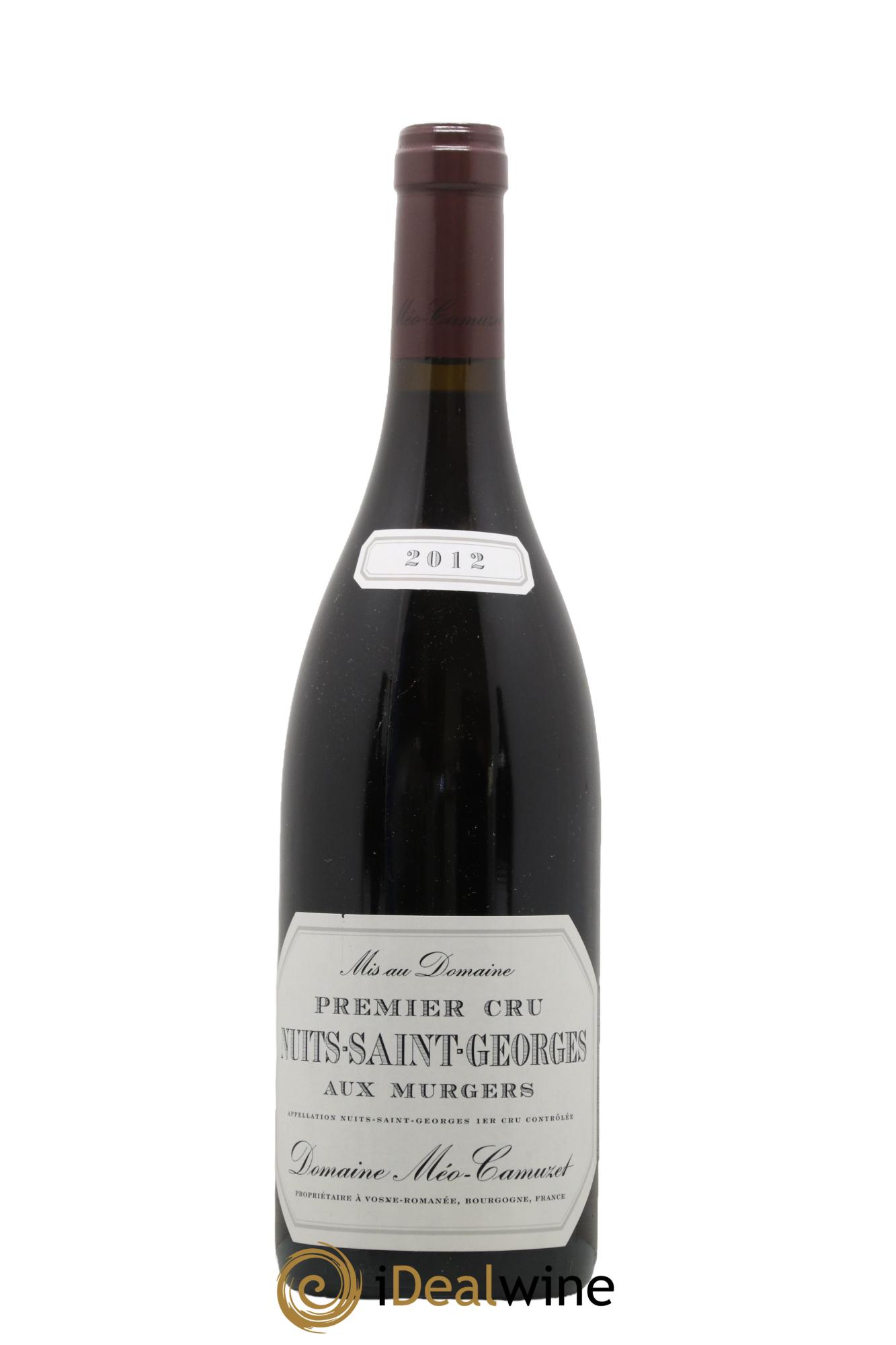 Nuits Saint-Georges 1er Cru Aux Murgers Méo-Camuzet (Domaine) 2012 - Lot de 1 bouteille - 0