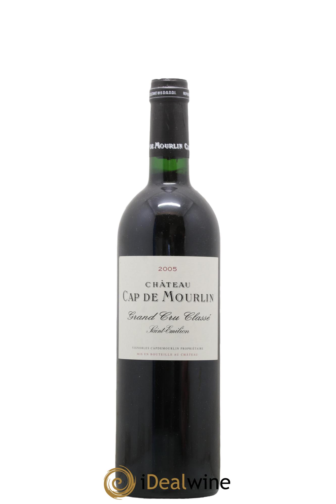 Château Cap de Mourlin Grand Cru Classé 2005 - Lot of 1 bottle - 0