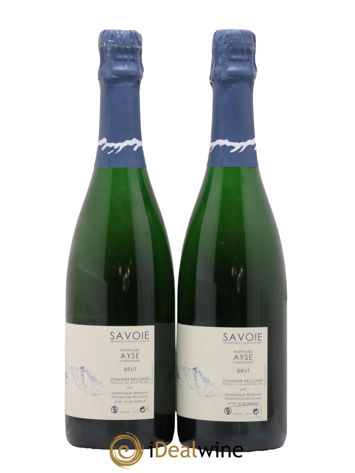 Vin de Savoie Ayse Les Perles du Mont Blanc Domaine Belluard - Lot de 2 bouteilles - 1