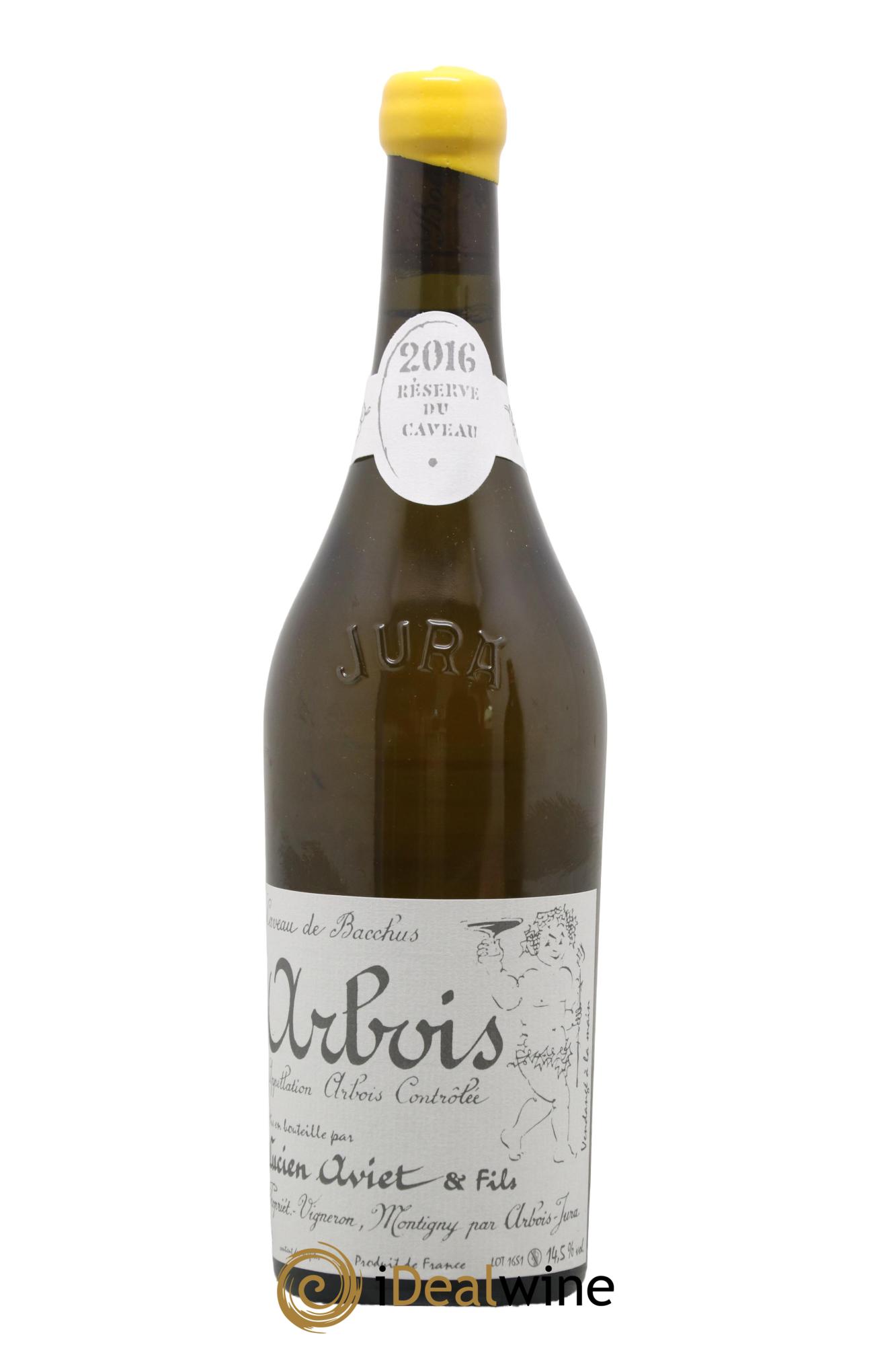 Arbois Savagnin Réserve du Caveau Lucien Aviet (Domaine) 2016 - Lot of 1 bottle - 0