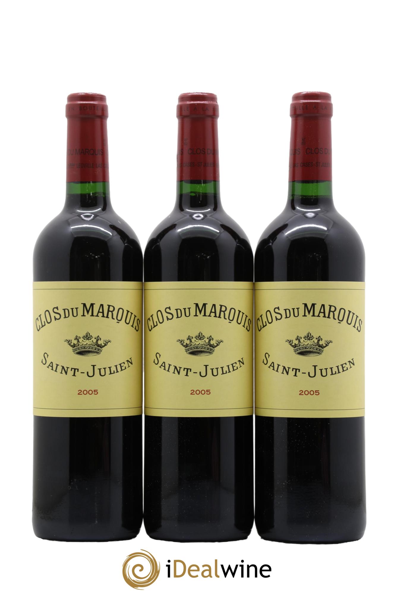 Clos du Marquis 2005 - Lot of 12 bottles - 4