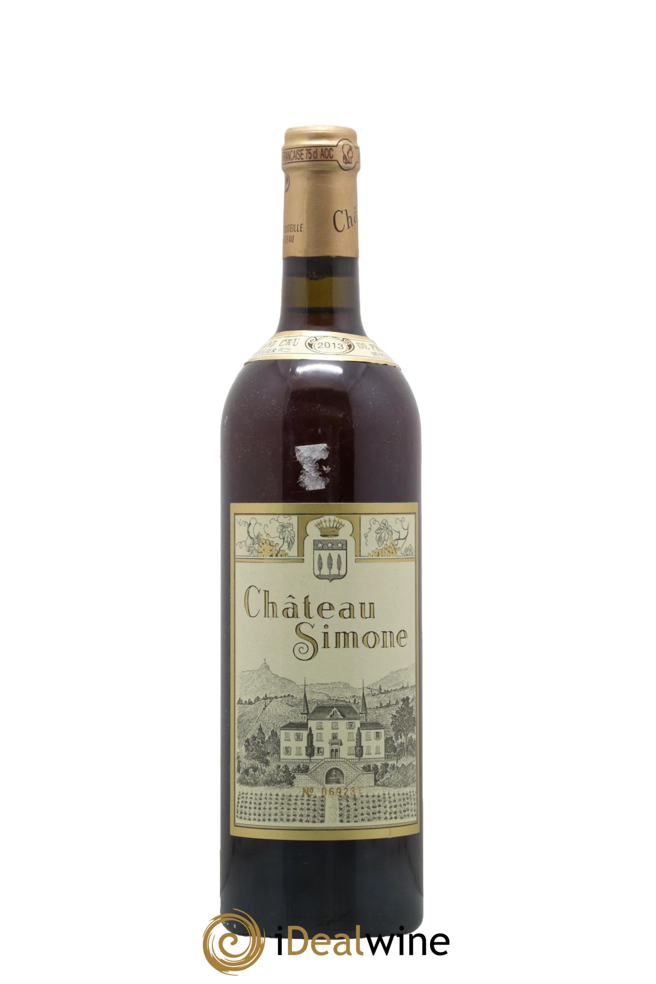 Palette Château Simone Famille Rougier 2013 - Posten von 1 Flasche - 0