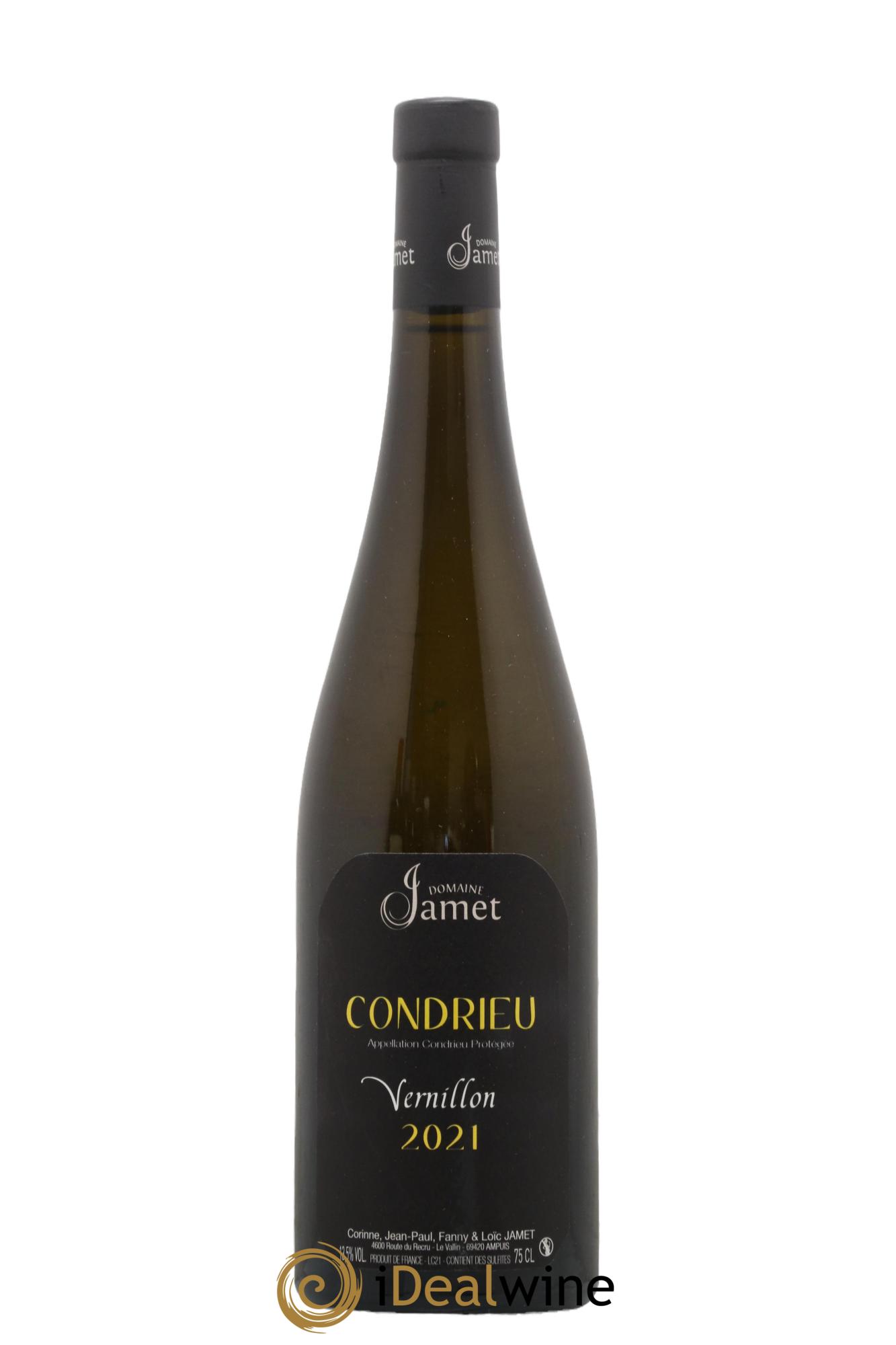 Condrieu Vernillon Jamet (Domaine) 2021 - Lot de 1 bouteille - 0