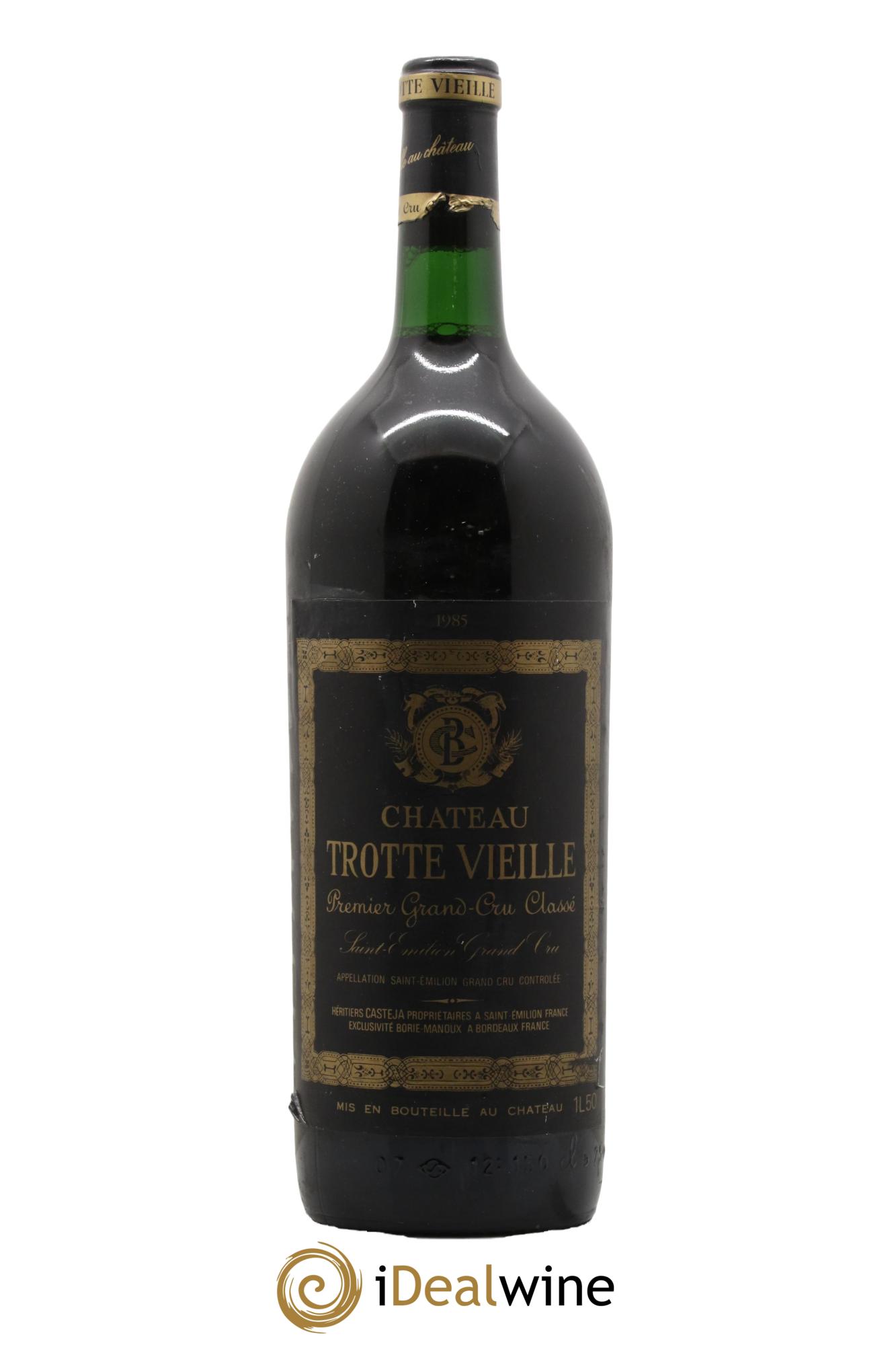 Château Trotte Vieille 1er Grand Cru Classé B 1985 - Posten von 1 Magnum - 0