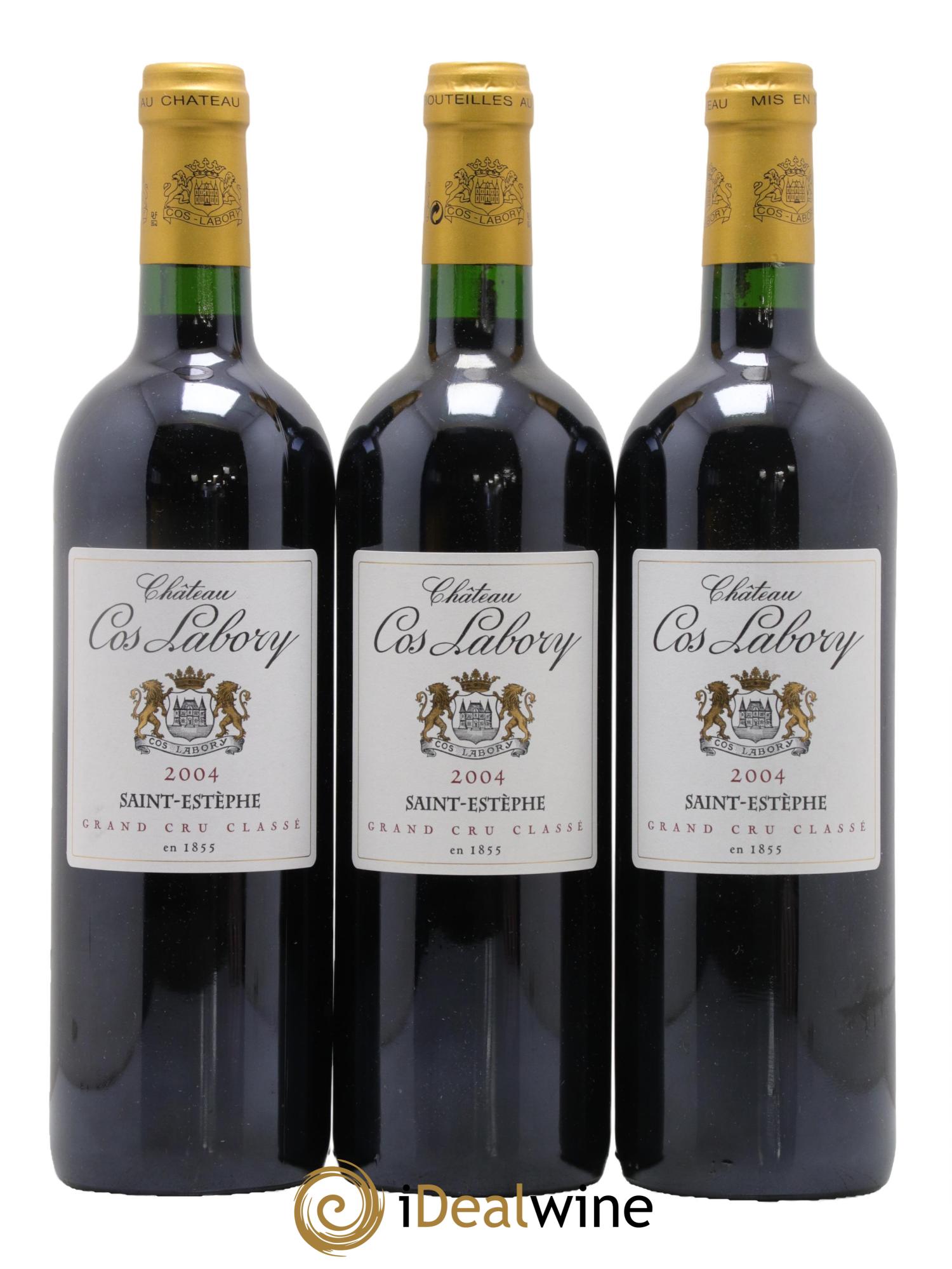 Château Cos Labory 5ème Grand Cru Classé 2004 - Lotto di 12 bottiglie - 4