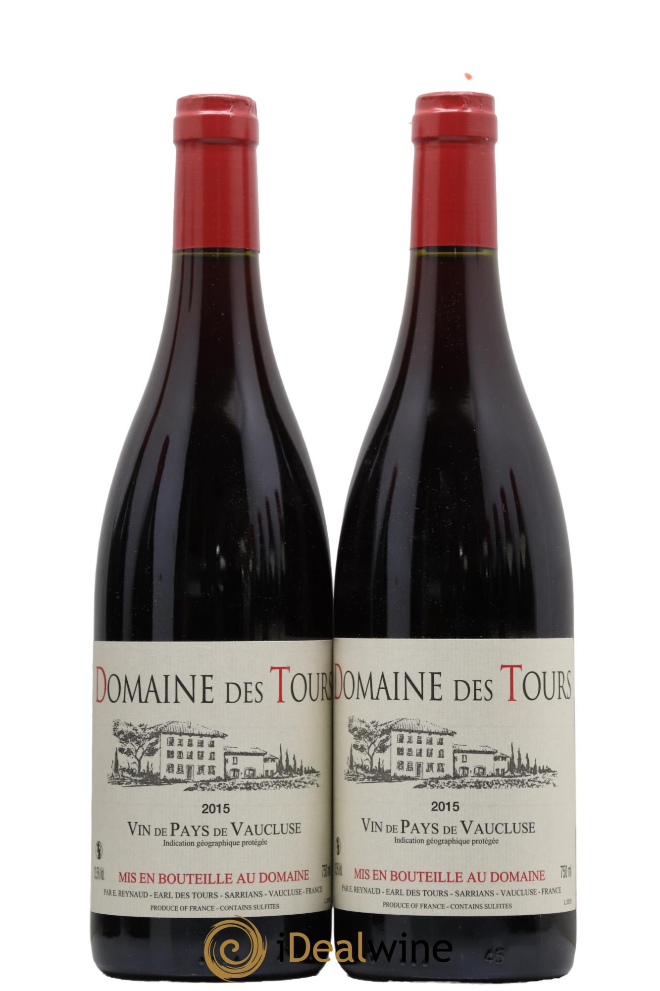 IGP Vaucluse (Vin de Pays de Vaucluse)  - Domaine des Tours Emmanuel Reynaud