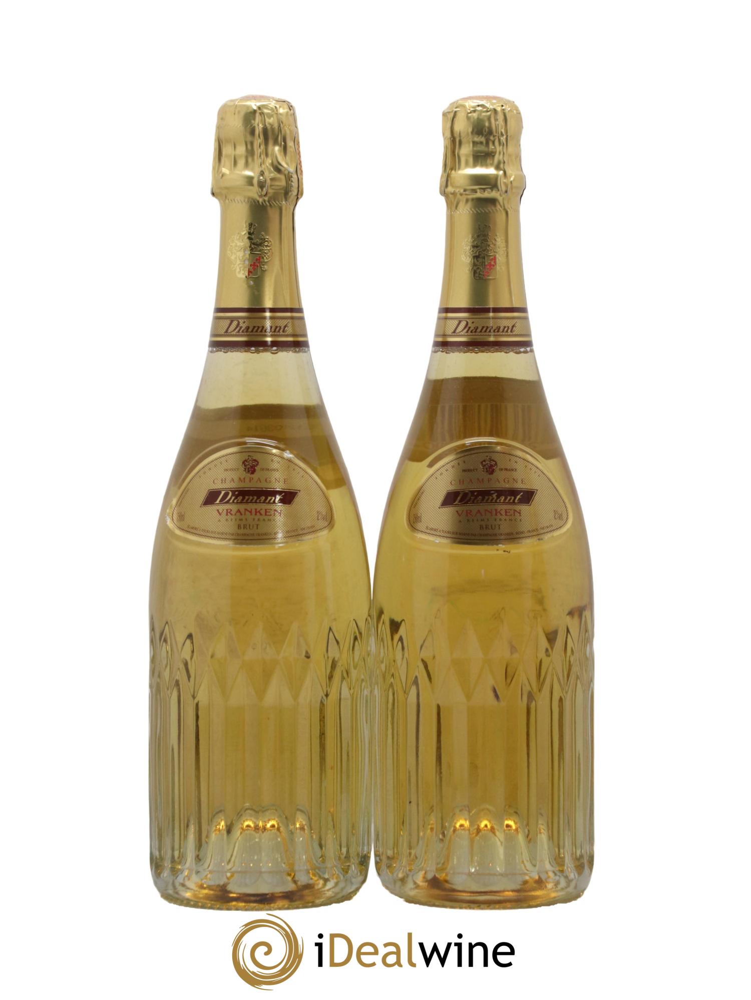 Champagne Diamant Maison Vranken - Lot de 2 bouteilles - 0