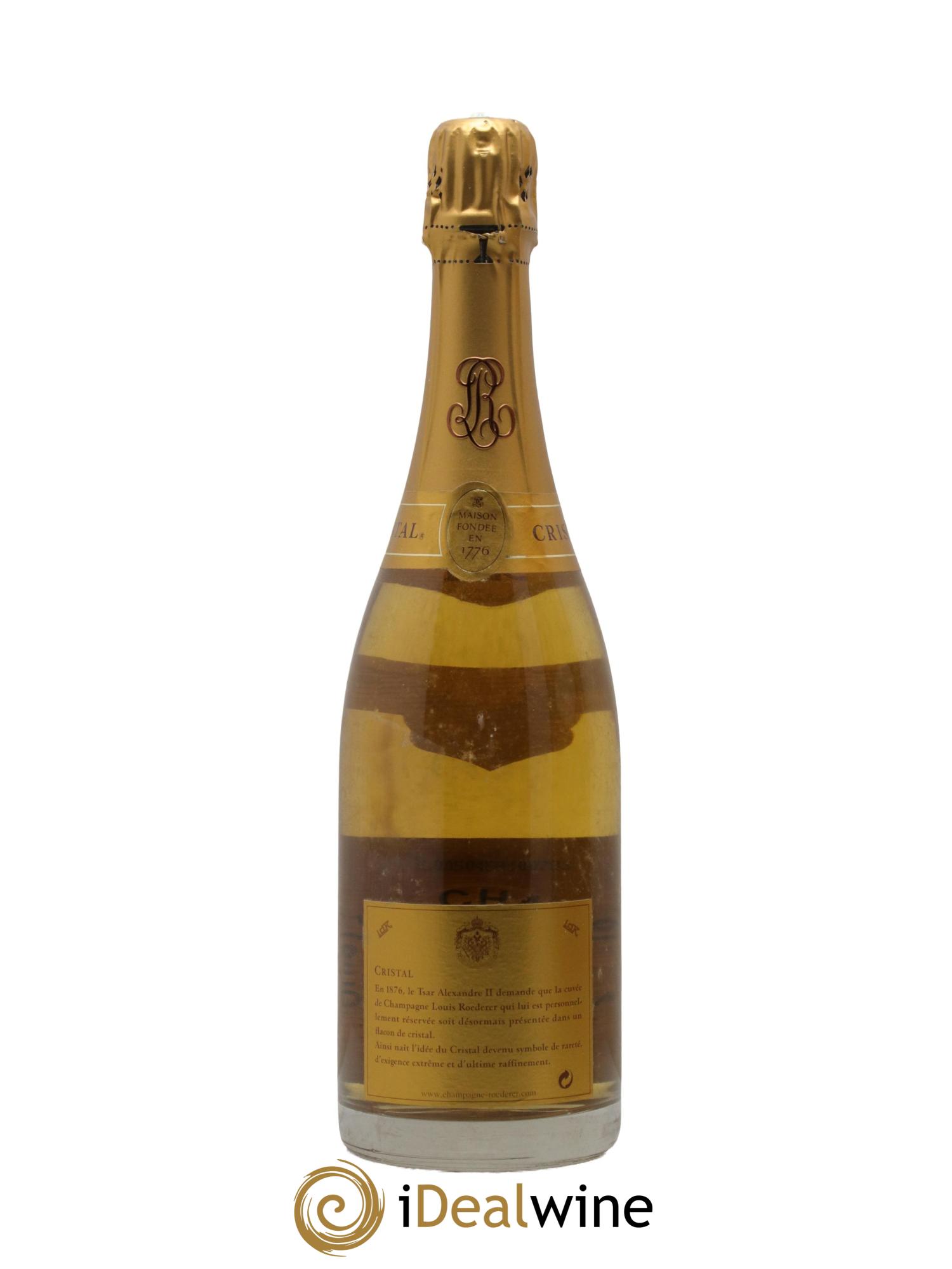 Cristal Louis Roederer 1996 - Lot de 1 bouteille - 2