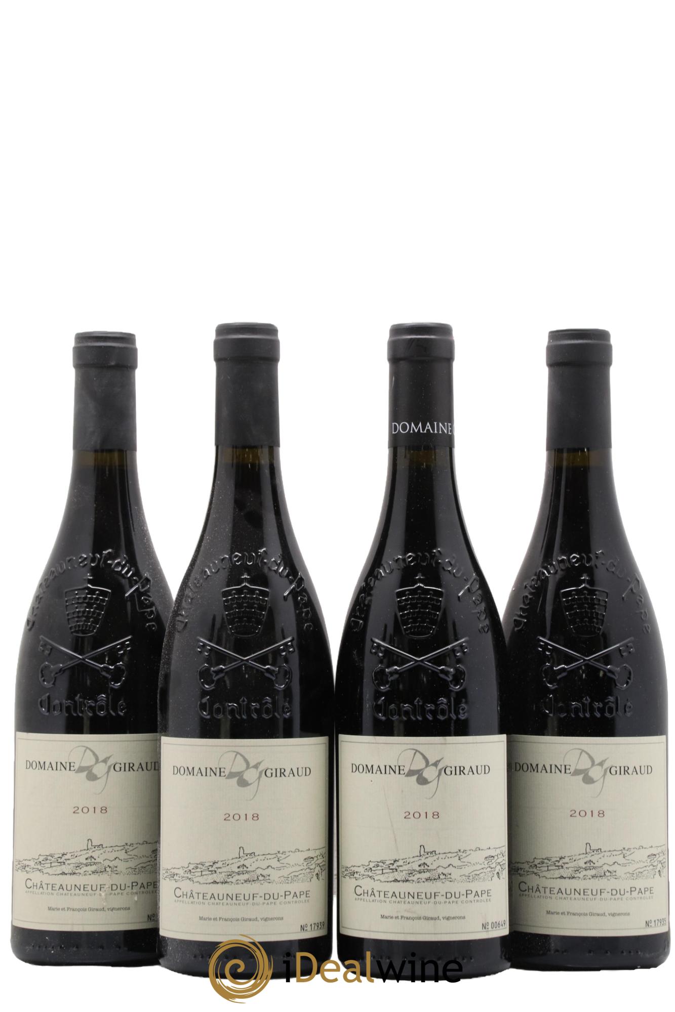 Châteauneuf-du-Pape Tradition Giraud (Domaine) 2018 - Lot de 4 bouteilles - 0