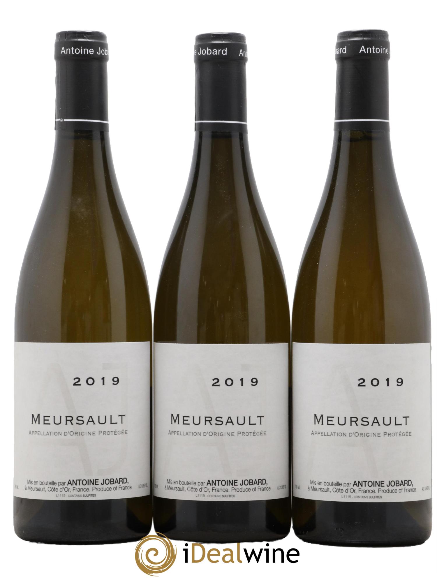 Meursault François et Antoine Jobard (Domaine) 2019 - Posten von 3 Flaschen - 0