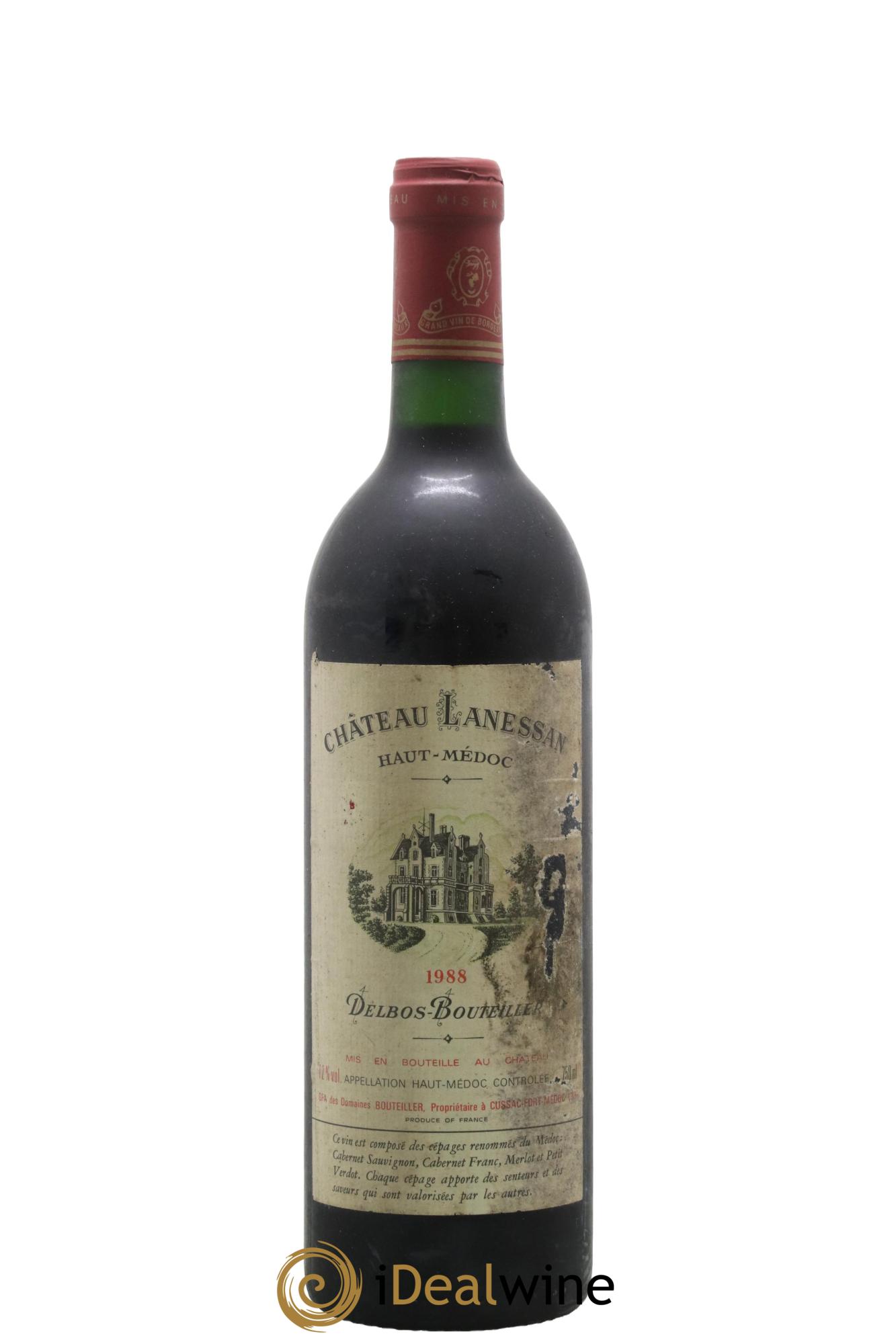 Château Lanessan Cru Bourgeois 1988 - Posten von 1 Flasche - 0