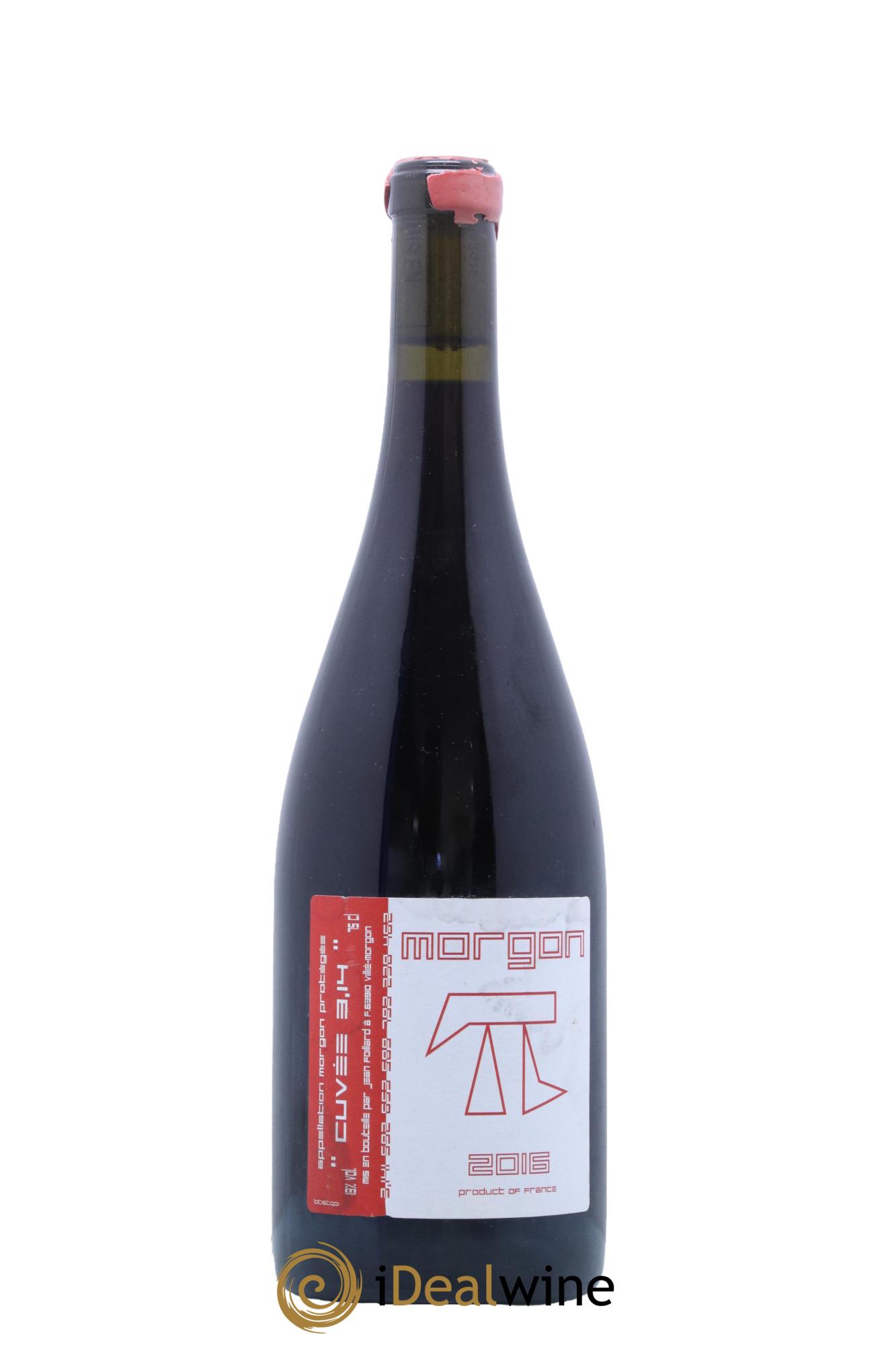 Morgon 3.14 Jean Foillard 2016 - Lot de 1 bouteille - 0