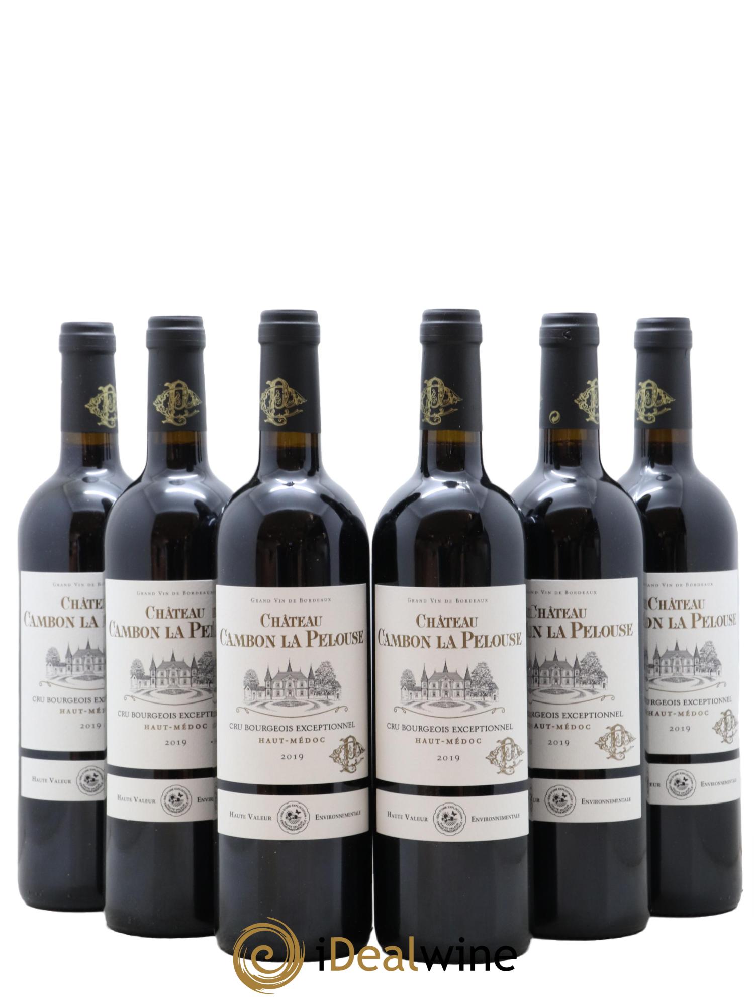 Château Cambon la Pelouse Cru Bourgeois  2019 - Lot de 6 bouteilles - 0