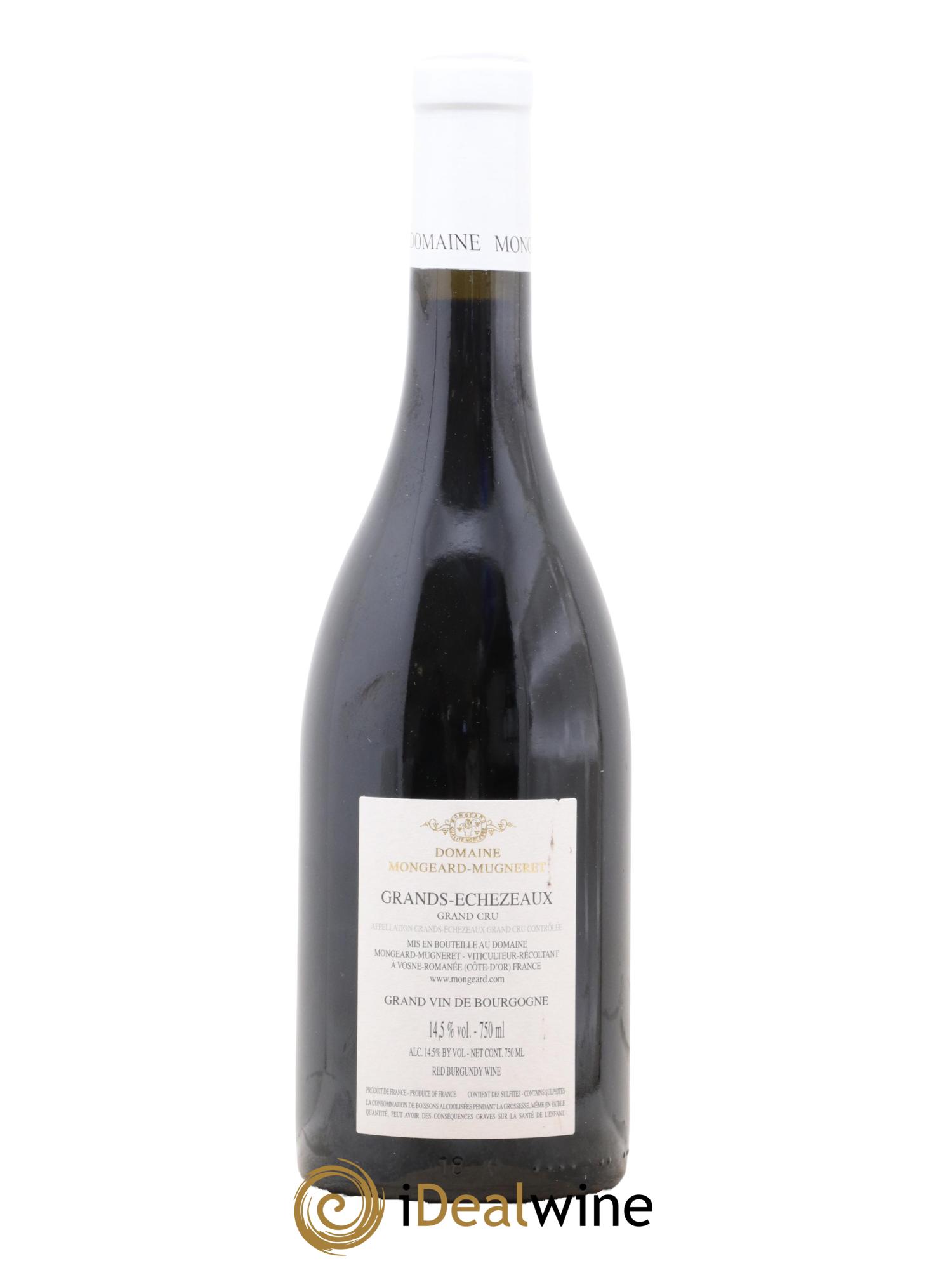 Grands-Echezeaux Grand Cru Mongeard-Mugneret (Domaine) 2018 - Lot de 1 bouteille - 1