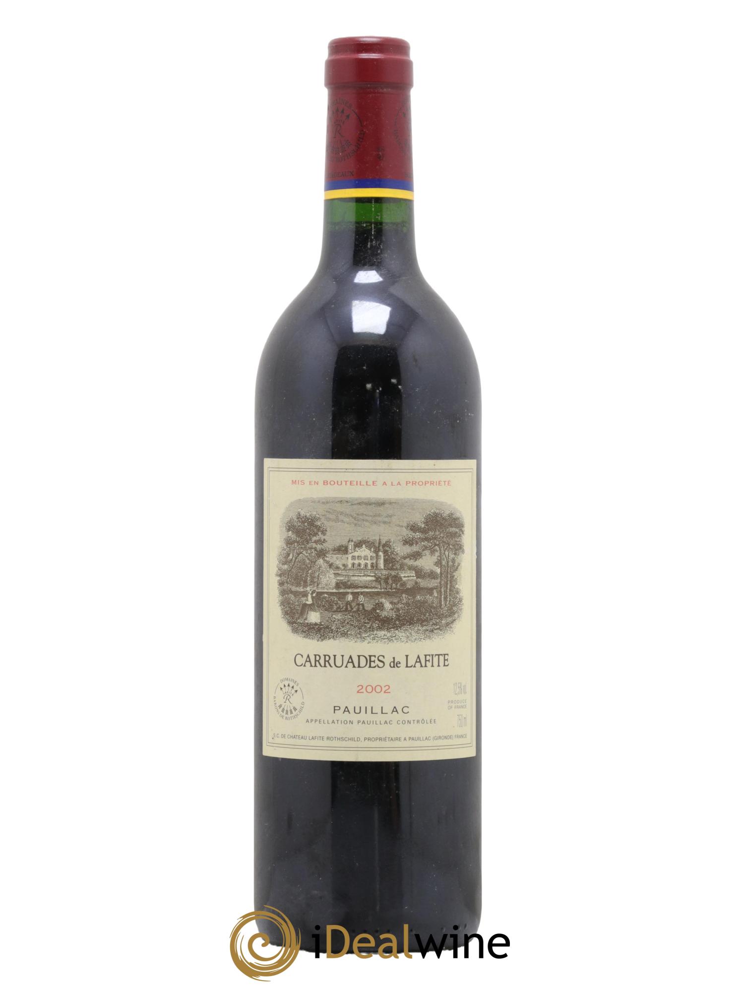 Carruades de Lafite Rothschild Second Vin 2002 - Lotto di 1 bottiglia - 0