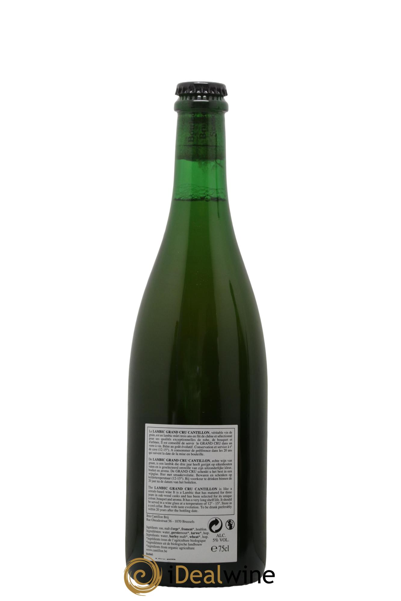 Bière Lambic Grand Cru Bruoscella Cantillon  2018-2019 - Lotto di 1 bottiglia - 1