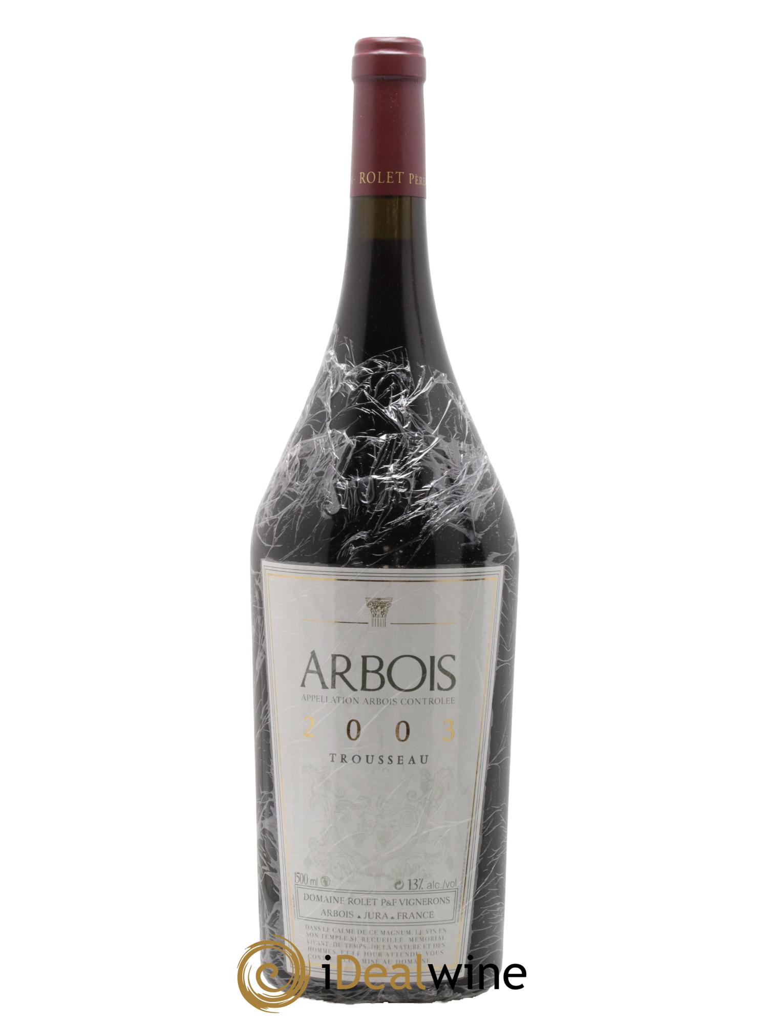 Arbois Trousseau Domaine Rolet 2003 - Lot of 1 magnum - 0