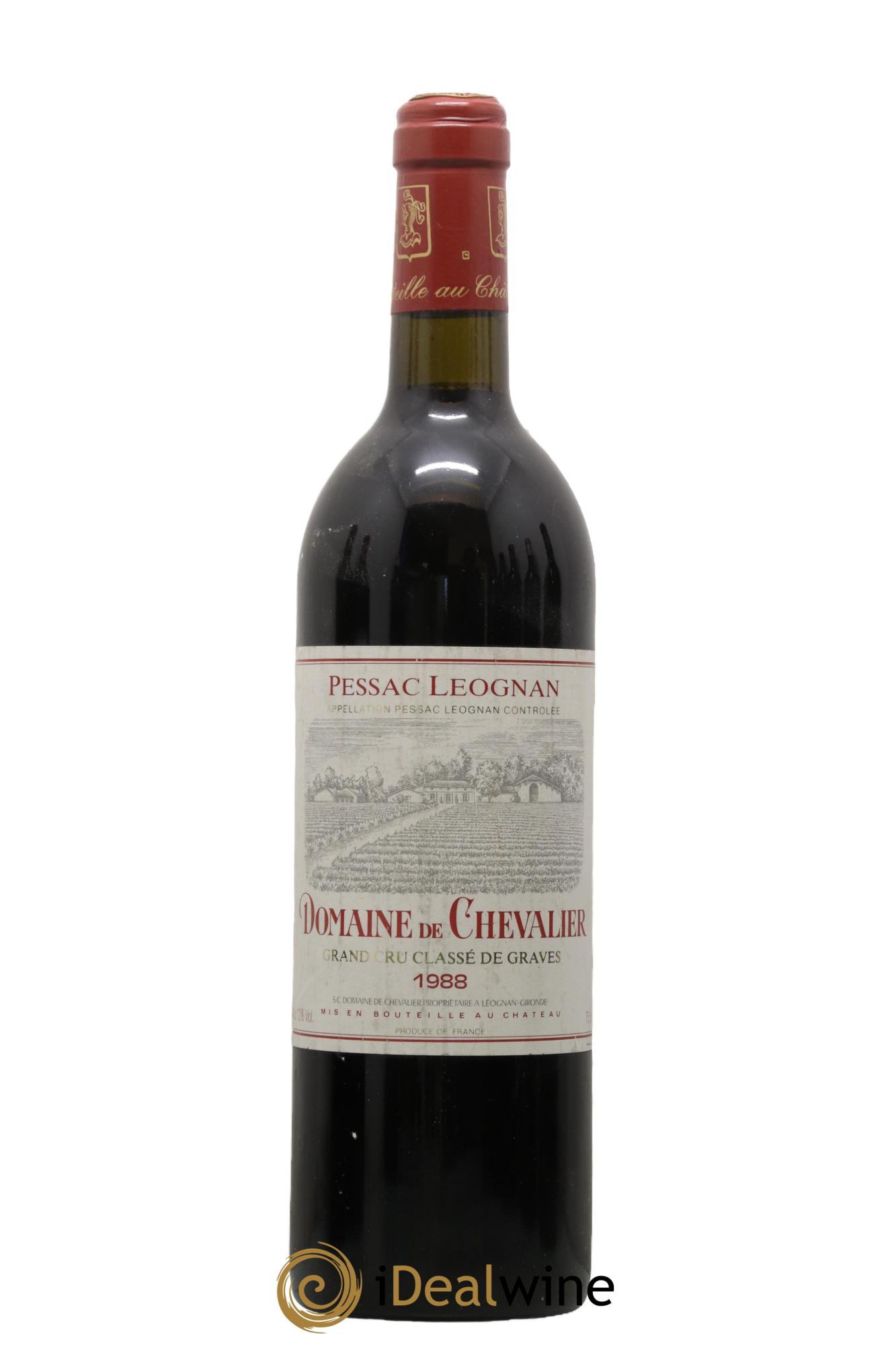 Domaine de Chevalier Cru Classé de Graves 1988 - Posten von 1 Flasche - 0