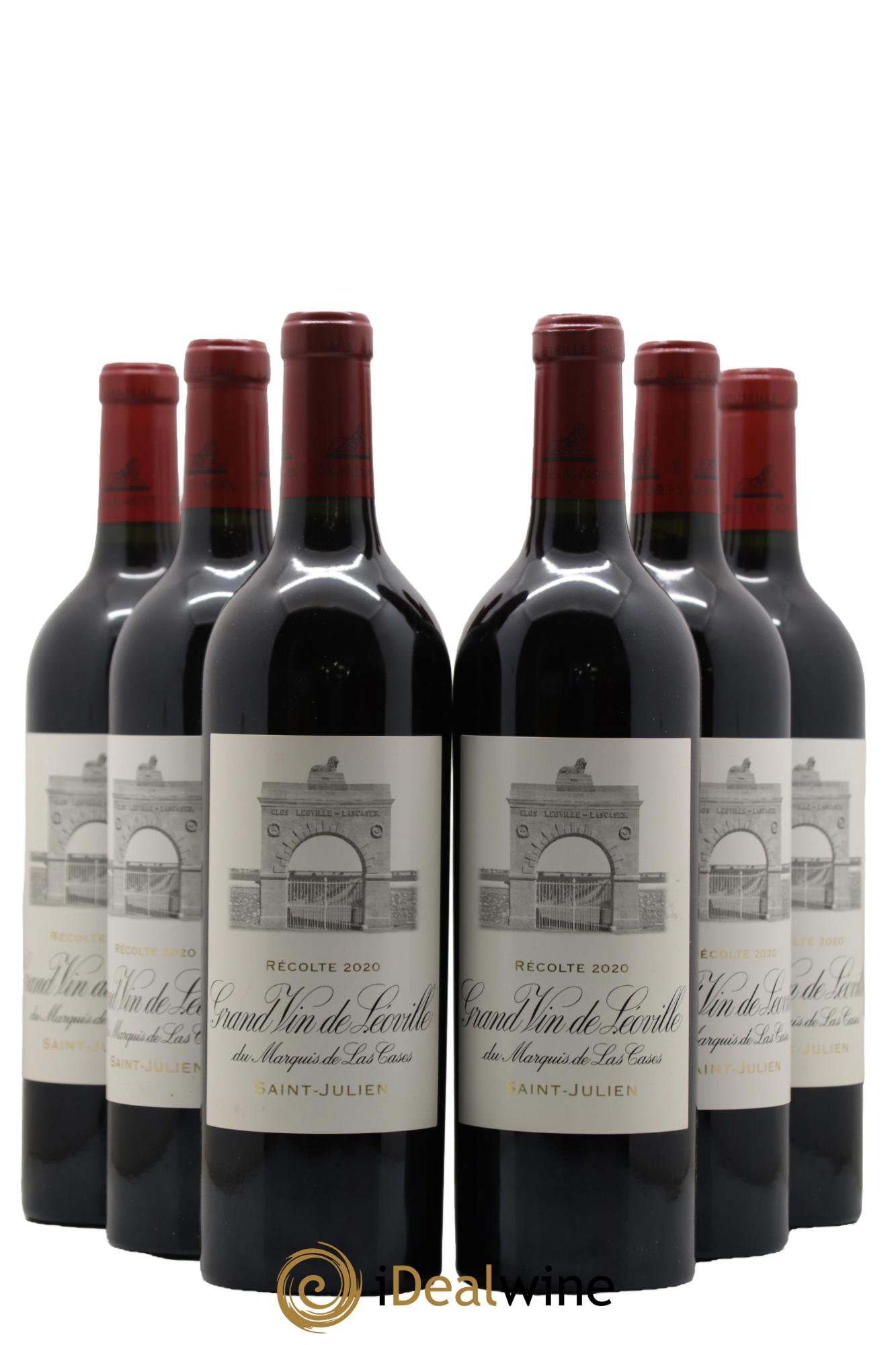 Château Léoville Las Cases 2ème Grand Cru Classé 2020 - Lot of 6 bottles - 0