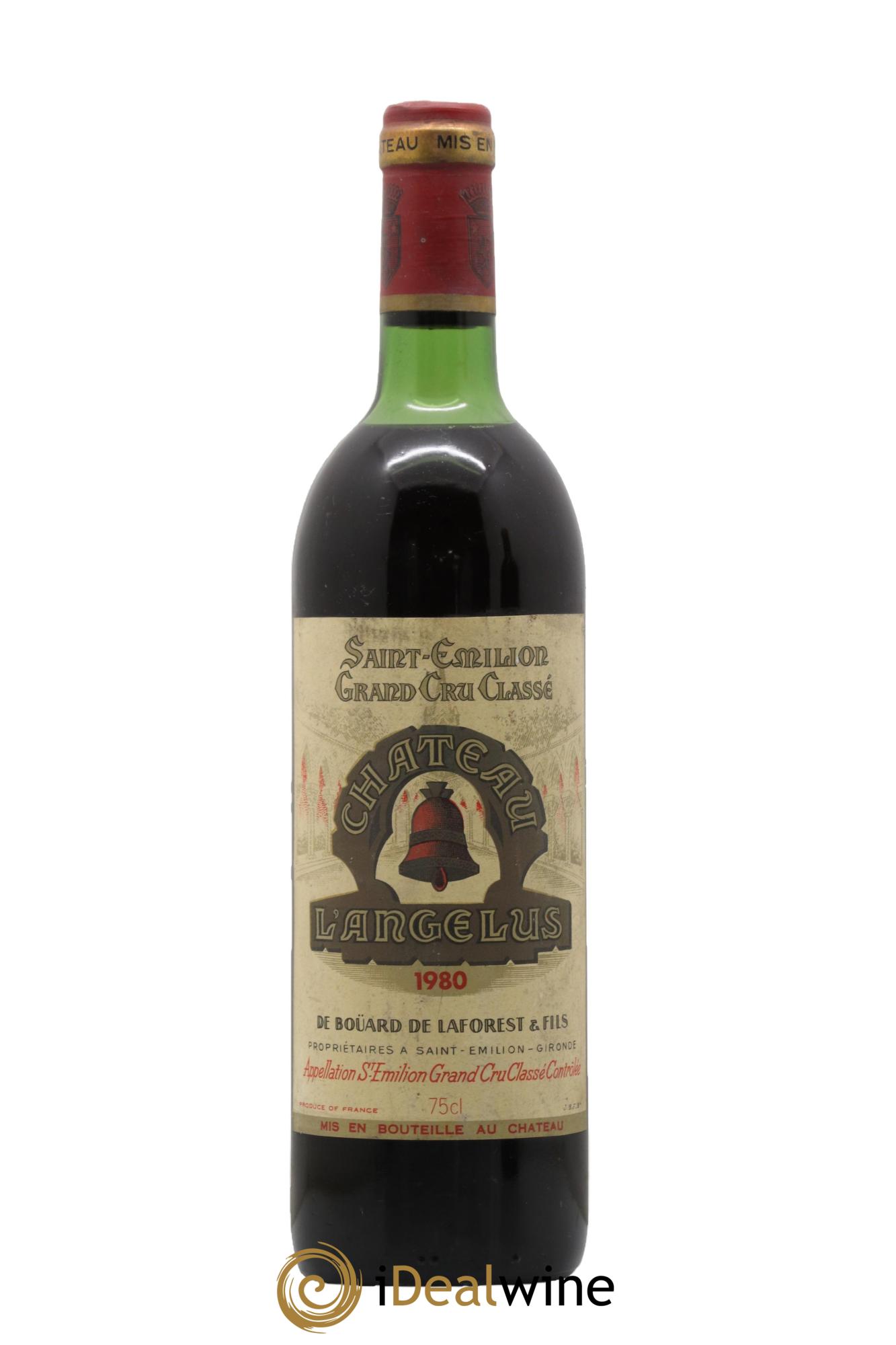 Château Angélus 1er Grand Cru Classé A 1980 - Posten von 1 Flasche - 0